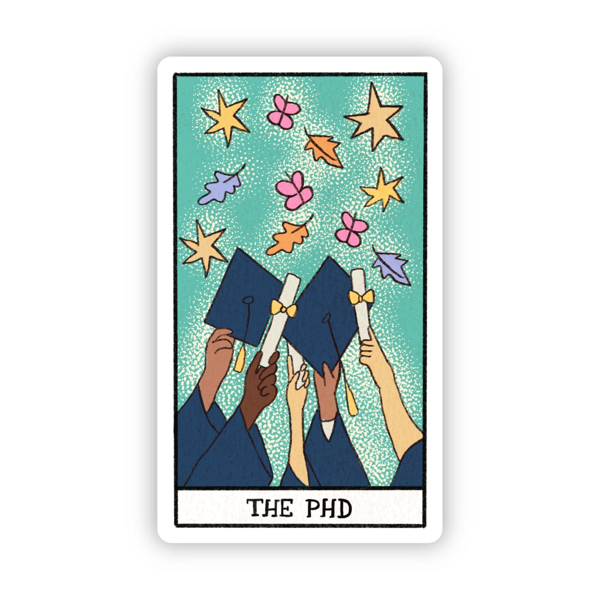  The PHD tarot card sticker、mySite、ghnorth