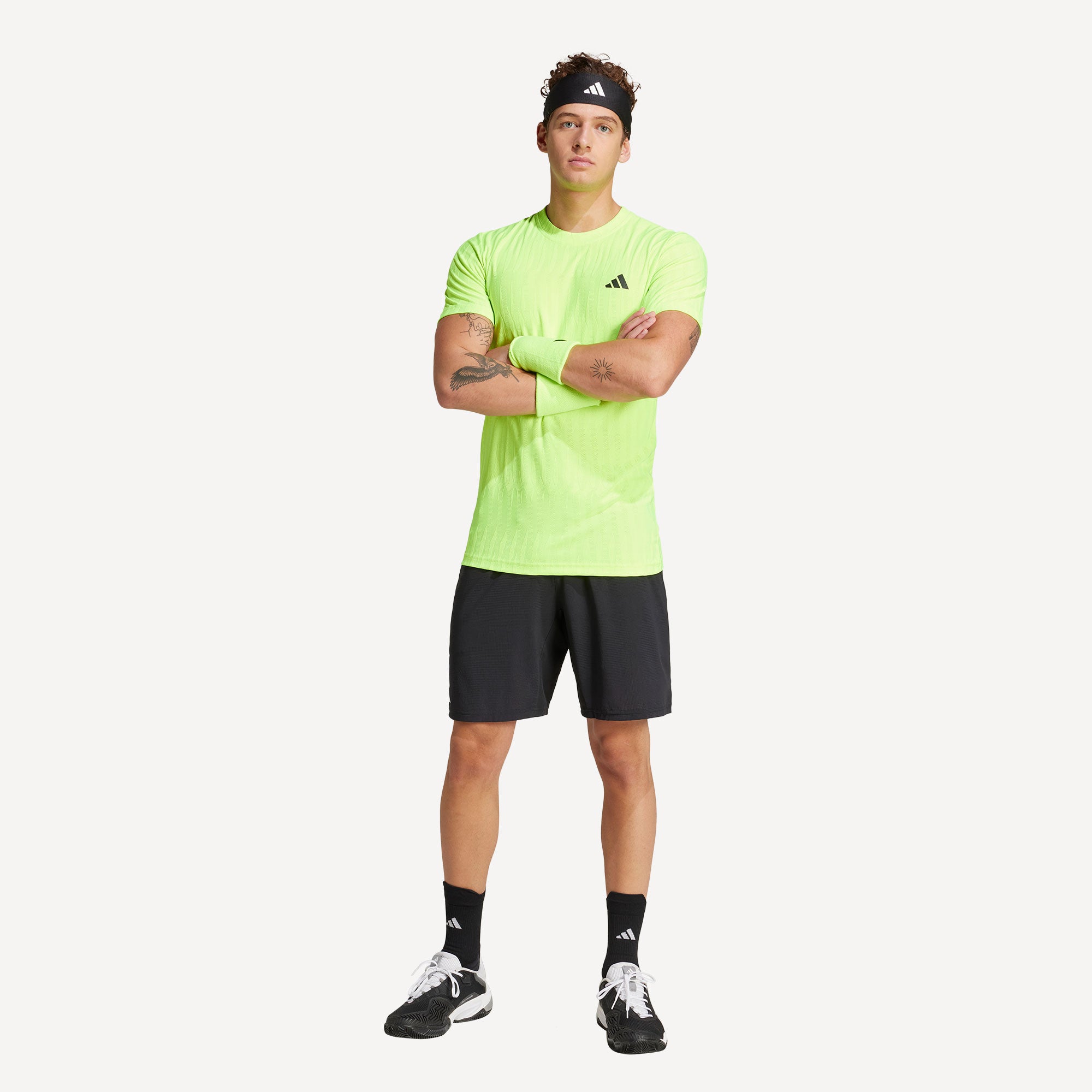 adidas Gameset Men's Freelift Tennis Shirt、mySite、neckold