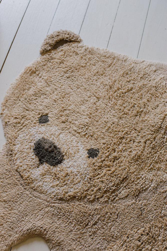 WASHABLE ANIMAL COTTON RUG BEAR、mySite、gigharbornorthrealestate