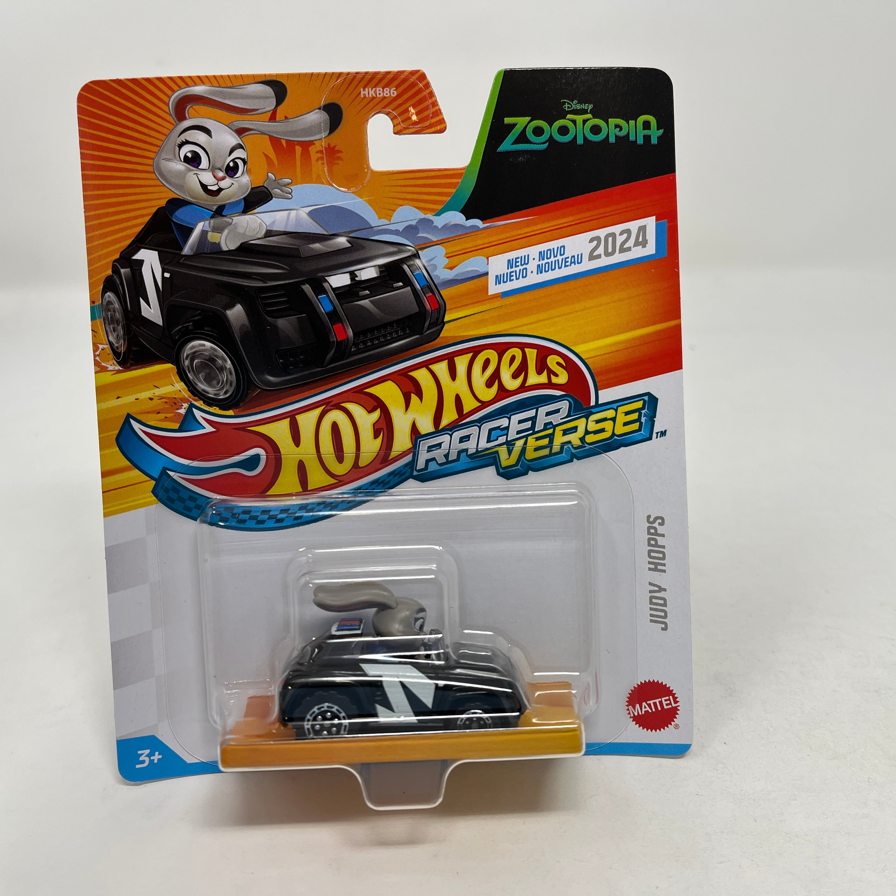 Judy Hopps Zootopia Disney First Edition * 2024 Hot Wheels Racer Verse Case L、mySite、hgirdovlk