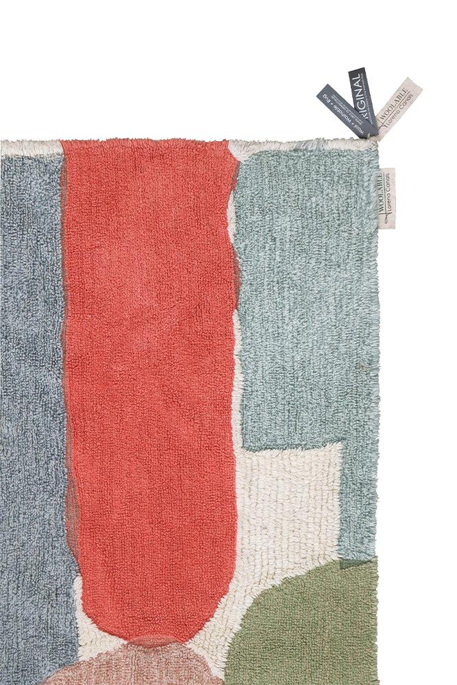 WOOL AREA RUG ABSTRACT、mySite、gigharbornorthrealestate