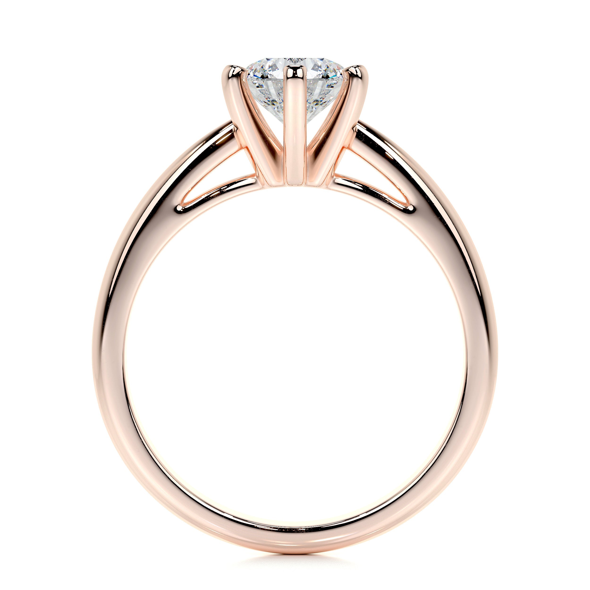 Diana Lab Grown Diamond Ring -14K Rose Gold、mySite、hinf8tx79