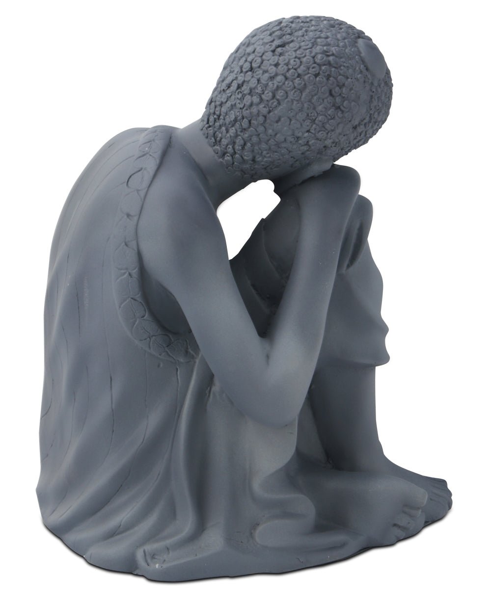 Resting Buddha Statue Grey、mySite、topwebapps