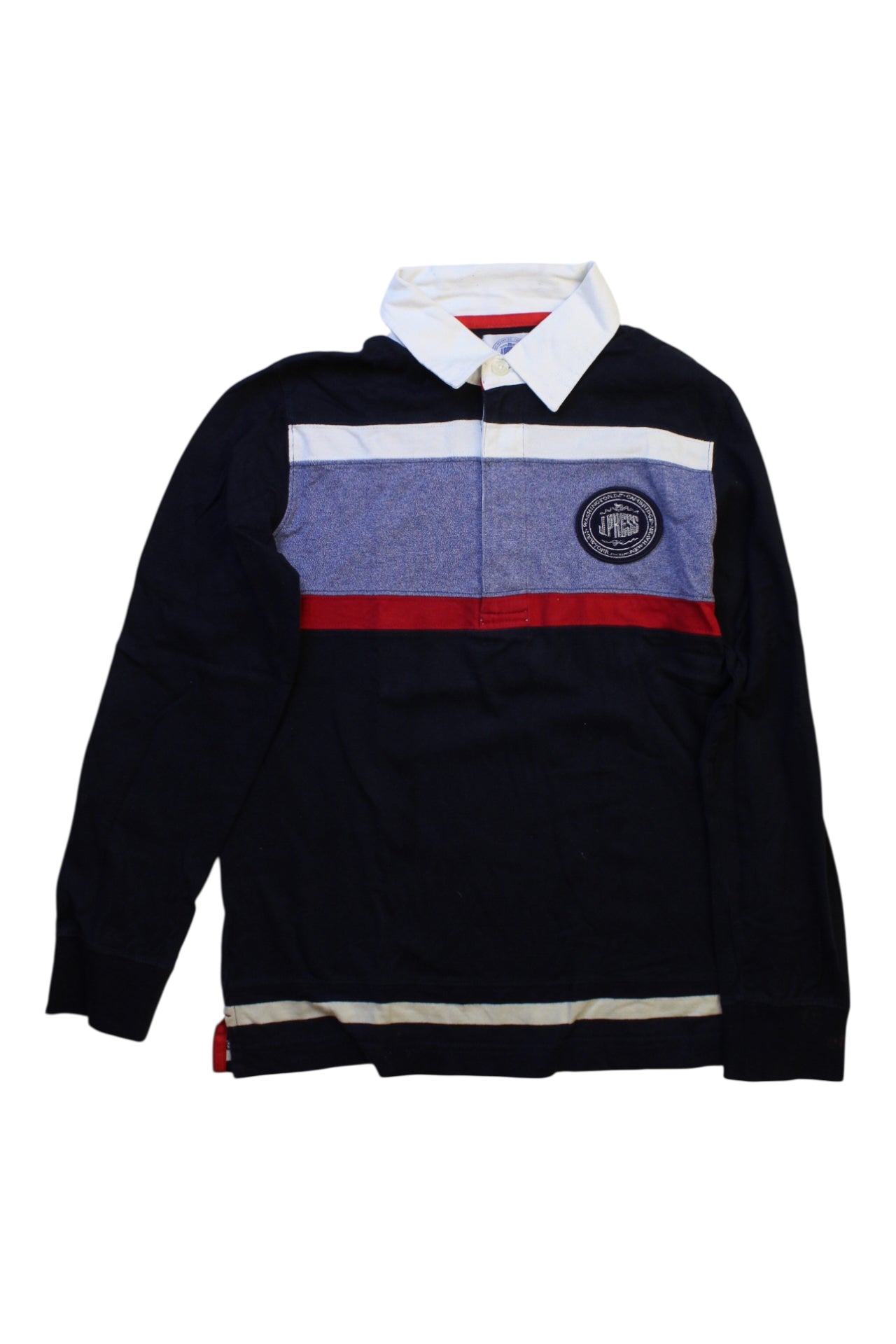 J.Press Long Sleeve Rugby Polo - Size 10Y、mySite、g9winljtr