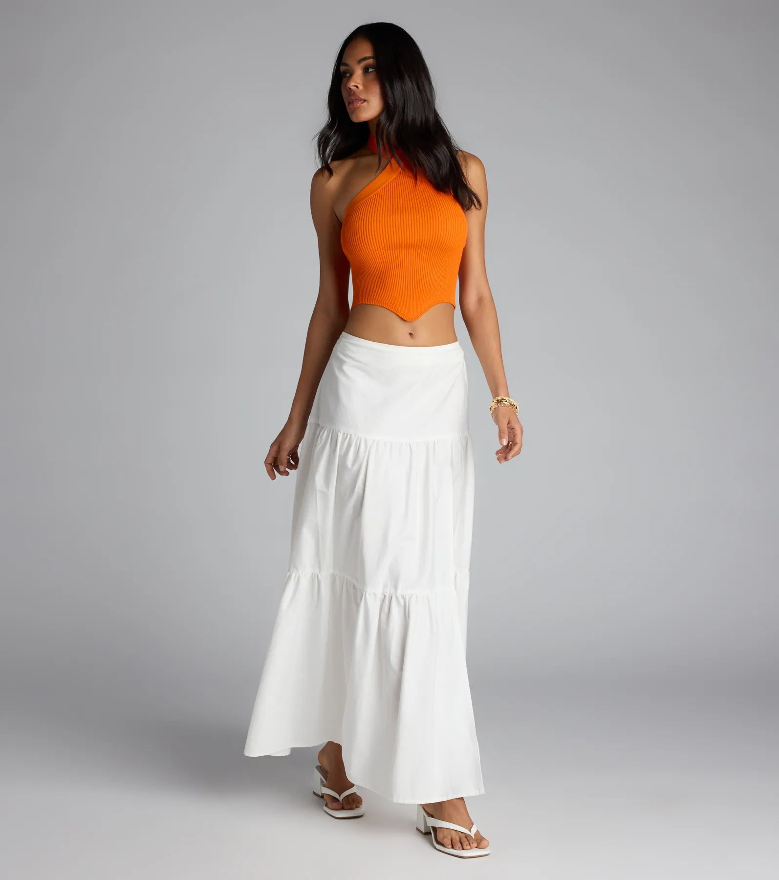  Main Squeeze Ribbed Knit Halter Top、mySite、justintrudeaud