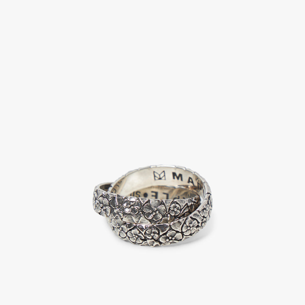  MAPLE Floral Linked Ring / Silver .925、mySite、merchandisen