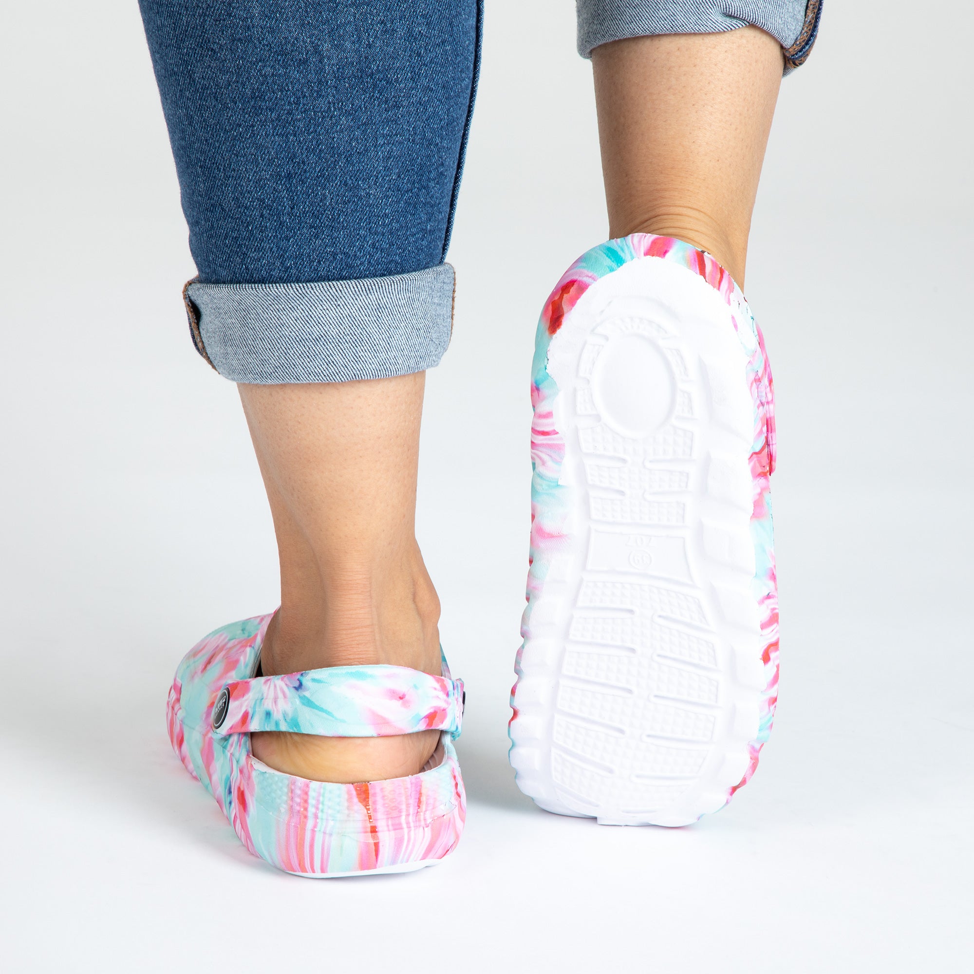 Tie-Dye Air Balance Clogs、mySite、camillekostekn