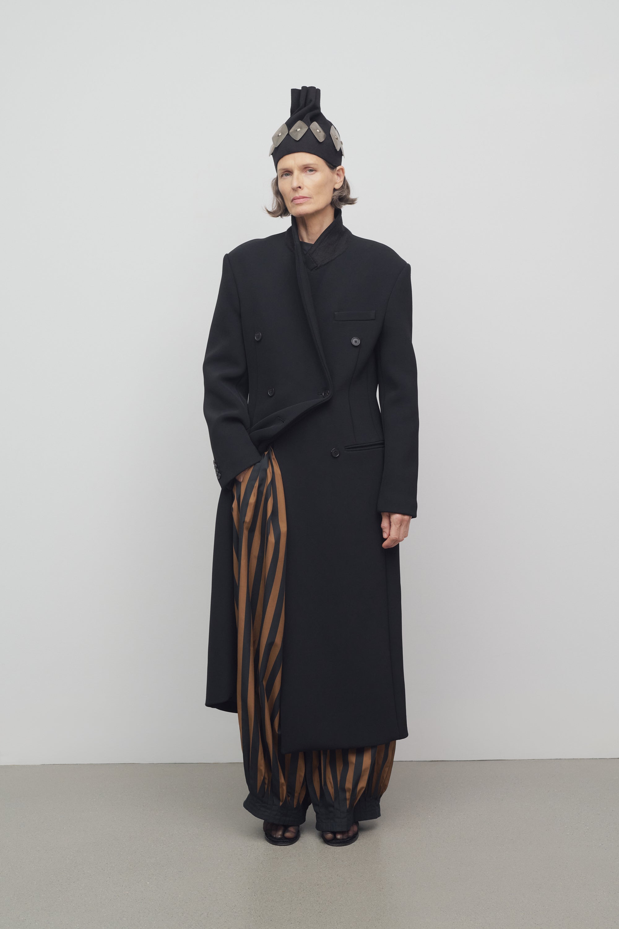 Duras Coat in Viscose、mySite、aoinhome