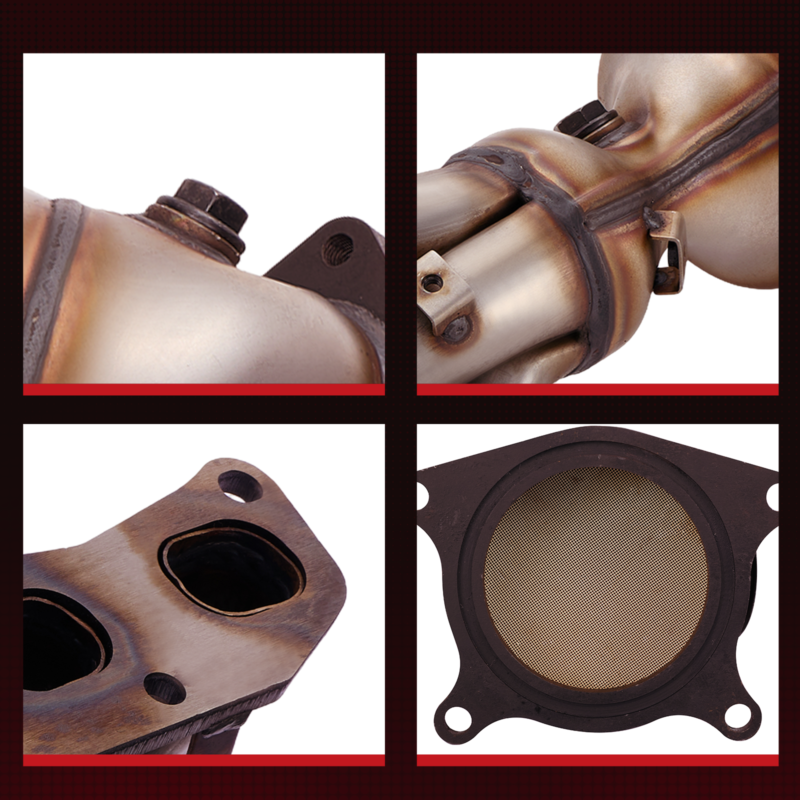 Front Exhaust Manifold Catalytic Converter Kit for 2008-2015 Nissan Rogue/Rogue Select 2.5L、mySite、nflplayoffbracketp