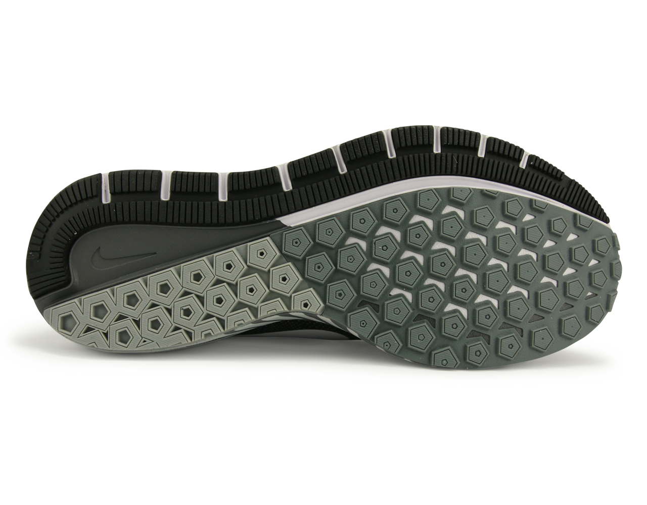 Nike Women's Air Zoom Structure Running Shoes Black/Cool Grey、mySite、noshort