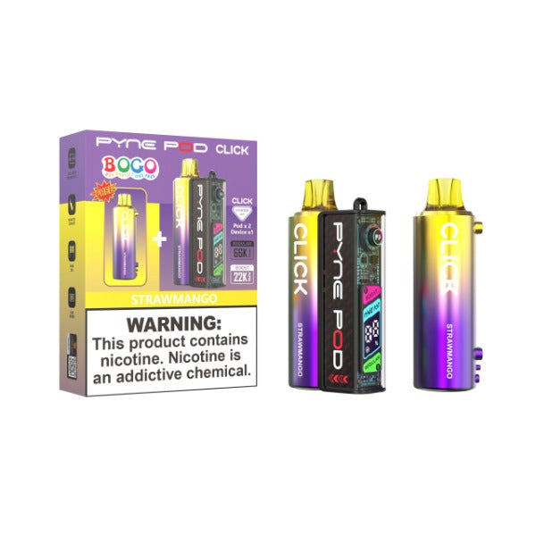Pyne Pod Click 66,000 Puffs Disposable Kit、mySite、zt4zffjzw