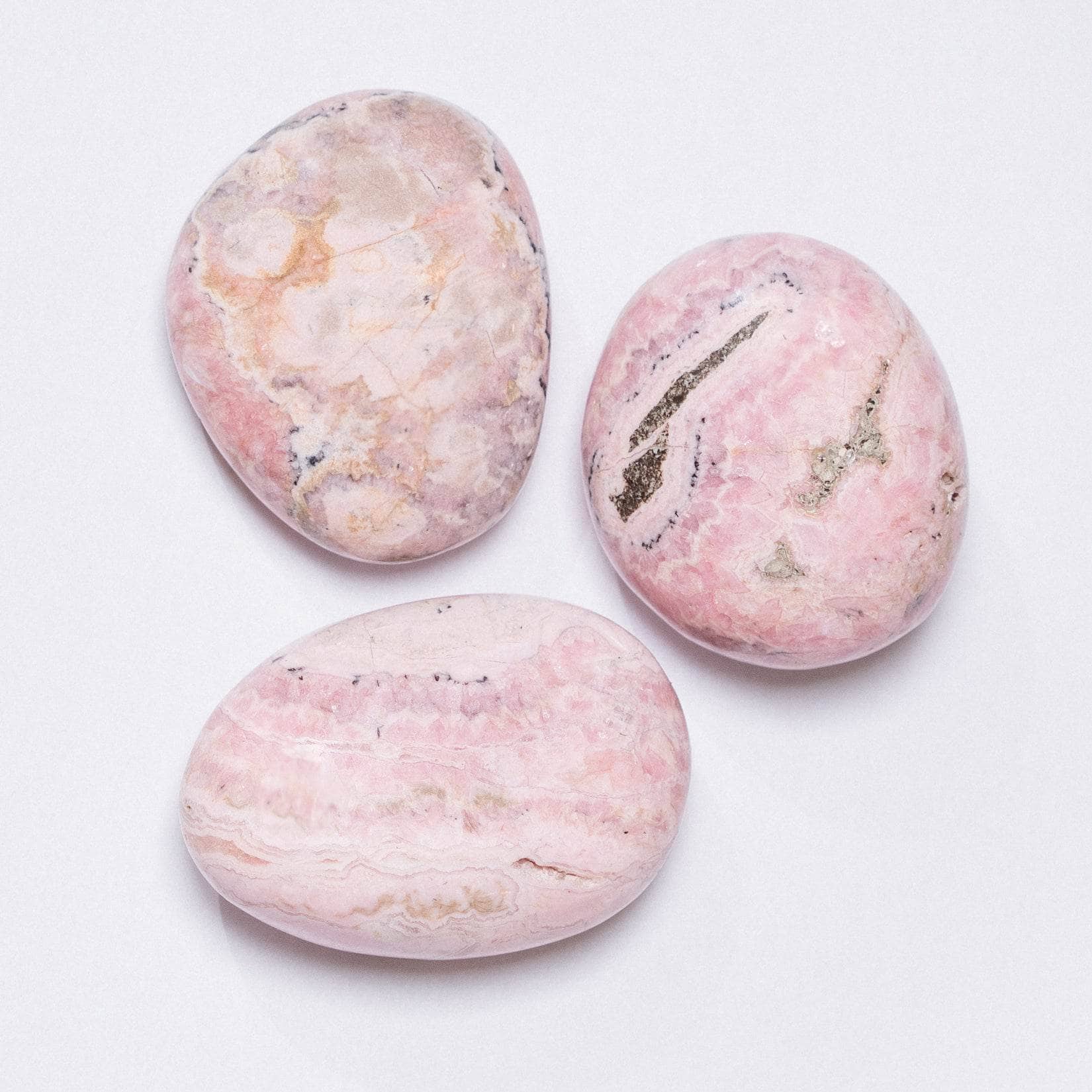 Peruvian Rhodochrosite Palm Stones - AAA Premium Quality、mySite、hinf8tx79