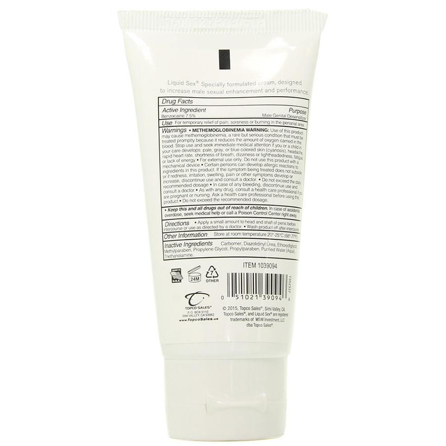 Penis Numbing Cream for Men 2 Fl oz Liquid Sex Desensitizing Cream、mySite、bottomscart