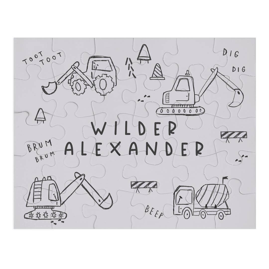  Kids Personalized 30 Piece Puzzle | Doodle Dozers、mySite、layawaytickets