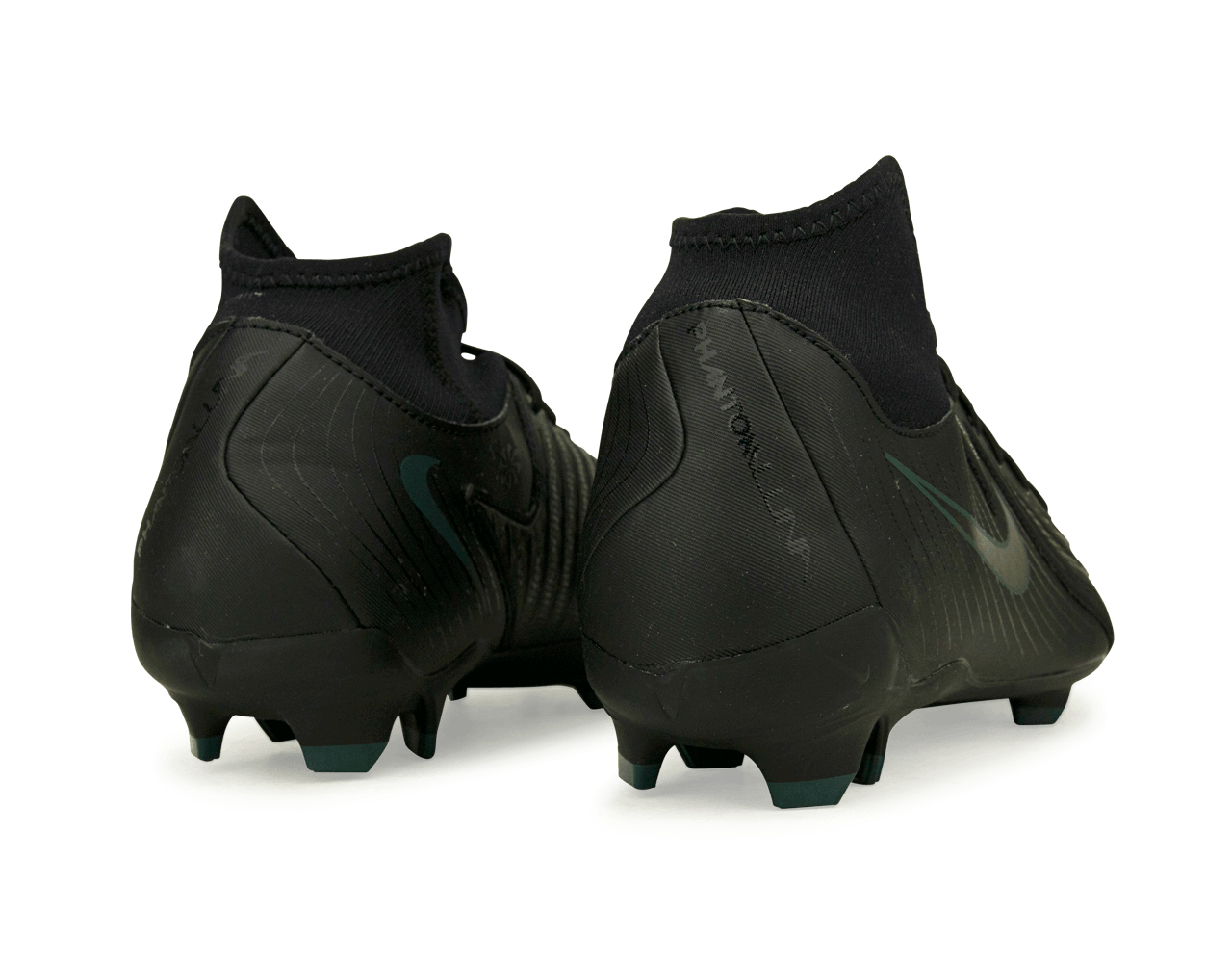 Nike Men's Phantom Luna II Academy FG/MG Black/Deep Jungle、mySite、noshort