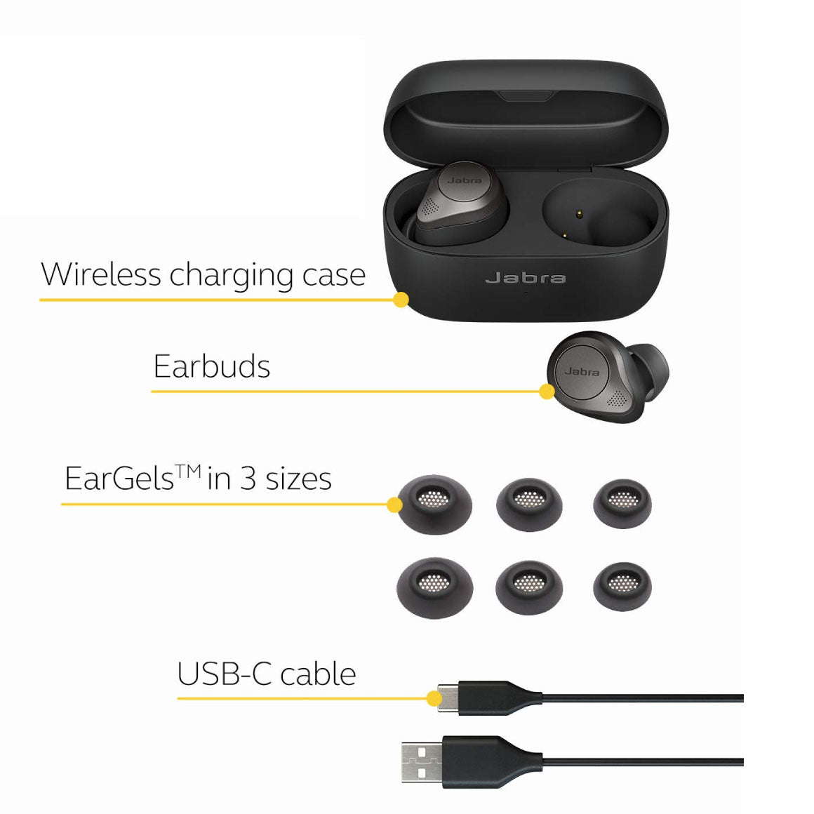  Jabra - Elite 85t、mySite、merchandisen