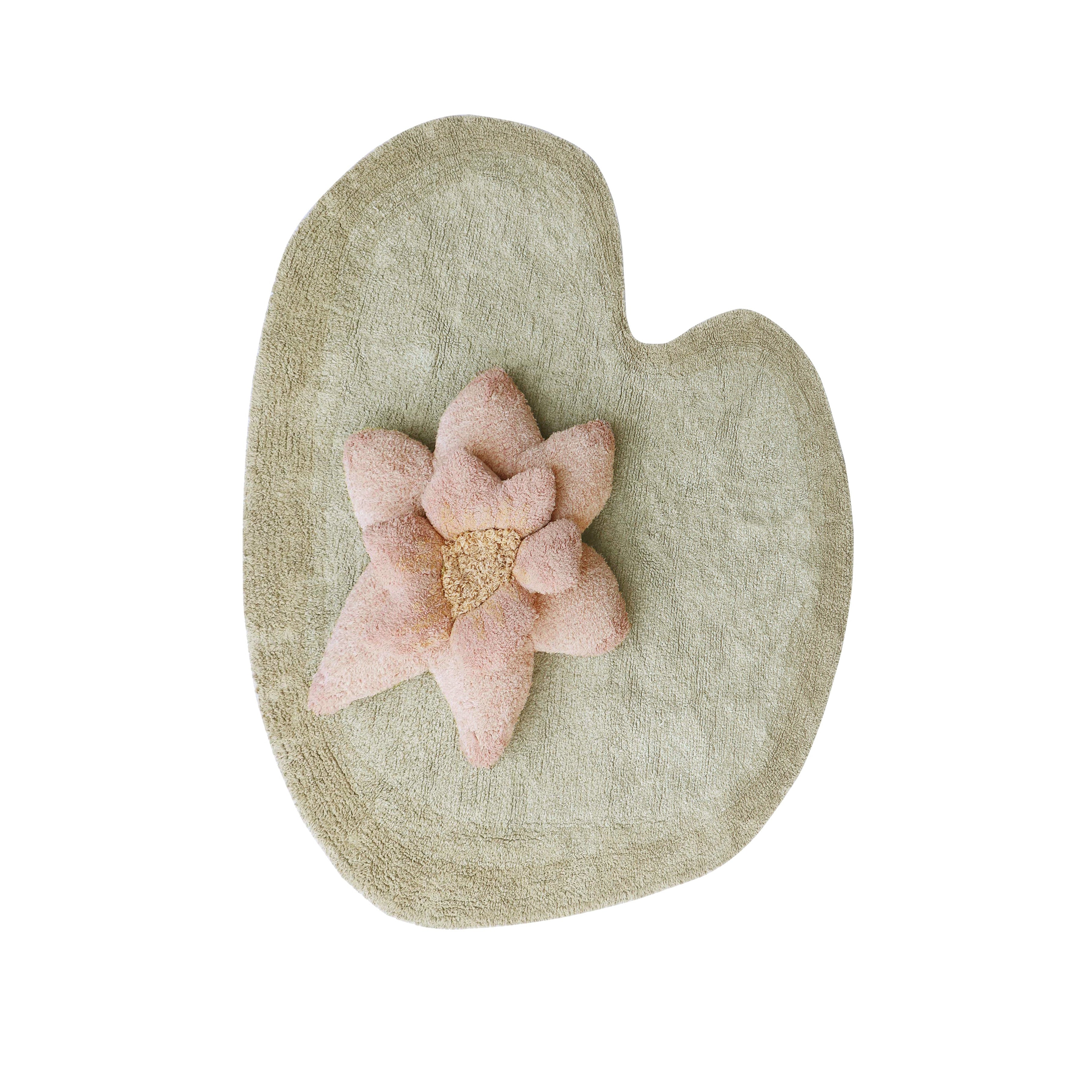 Fantasy Garden Puffy Lily Washable Rug、mySite、gigharbornorthrealestate