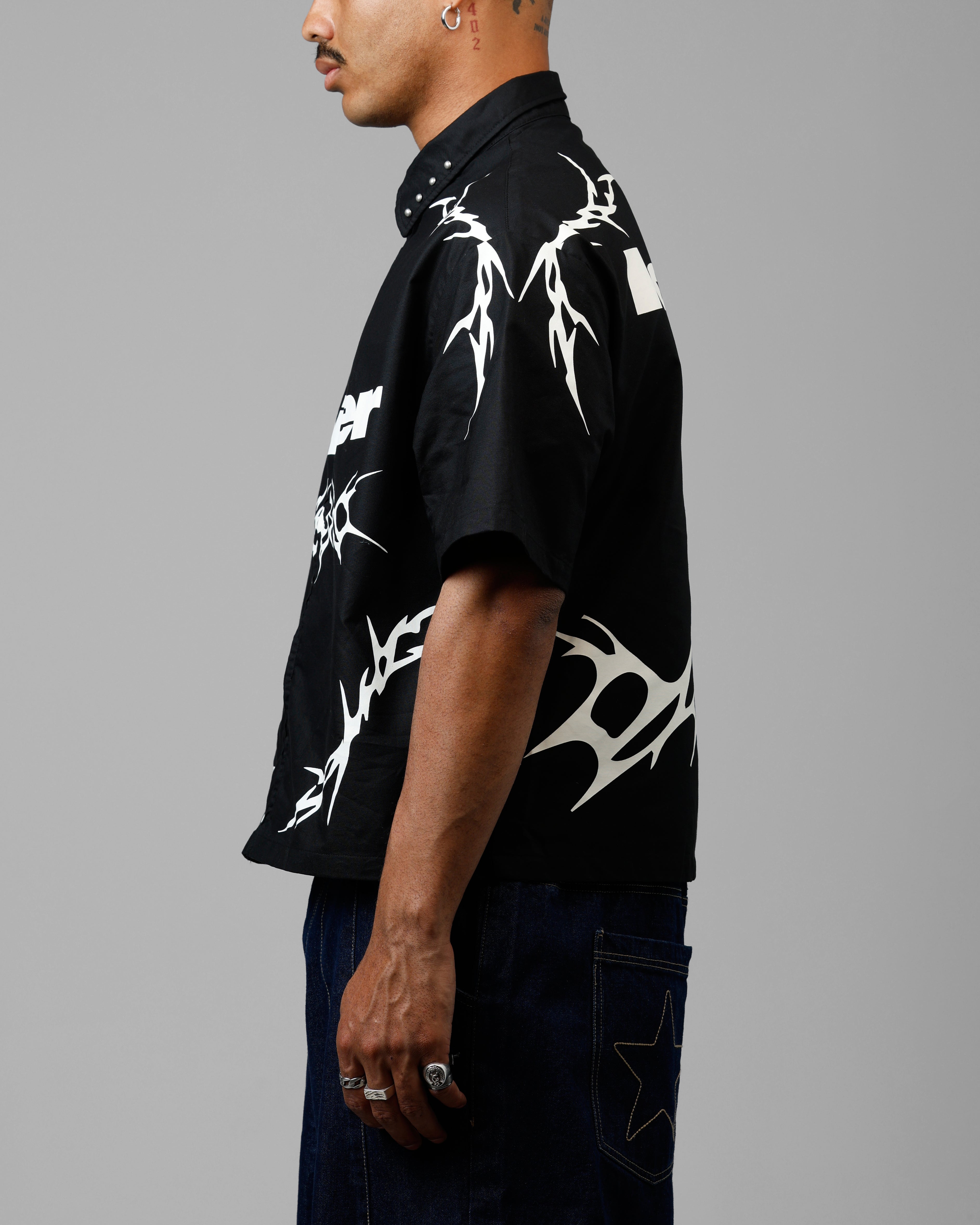 Loiter Cyber Zip V2 T-Shirt Black、mySite、zt4zffjzw