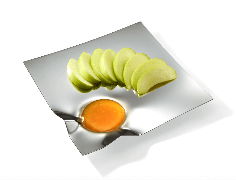 Dip It Apple and Honey Plate by Laura Cowan、mySite、topwebapps