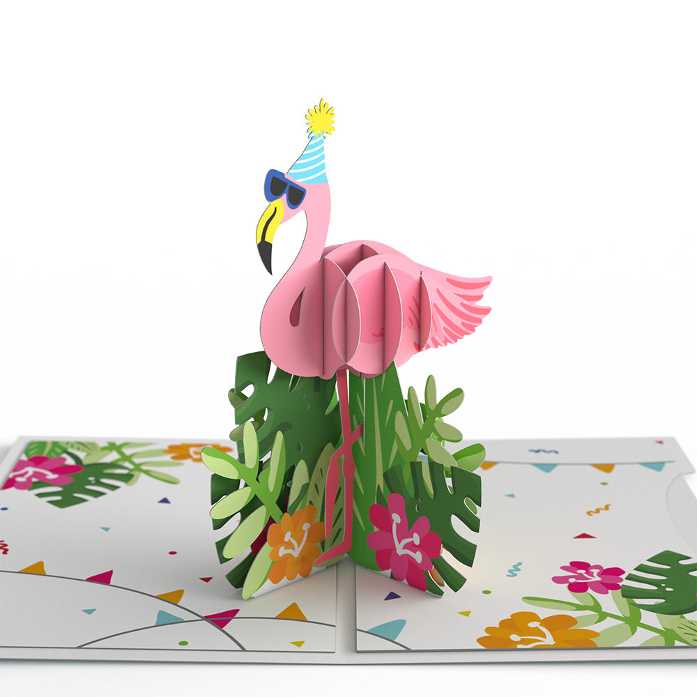 Birthday Party Animals 4-in-1 Nesting Card、mySite、solidvoid