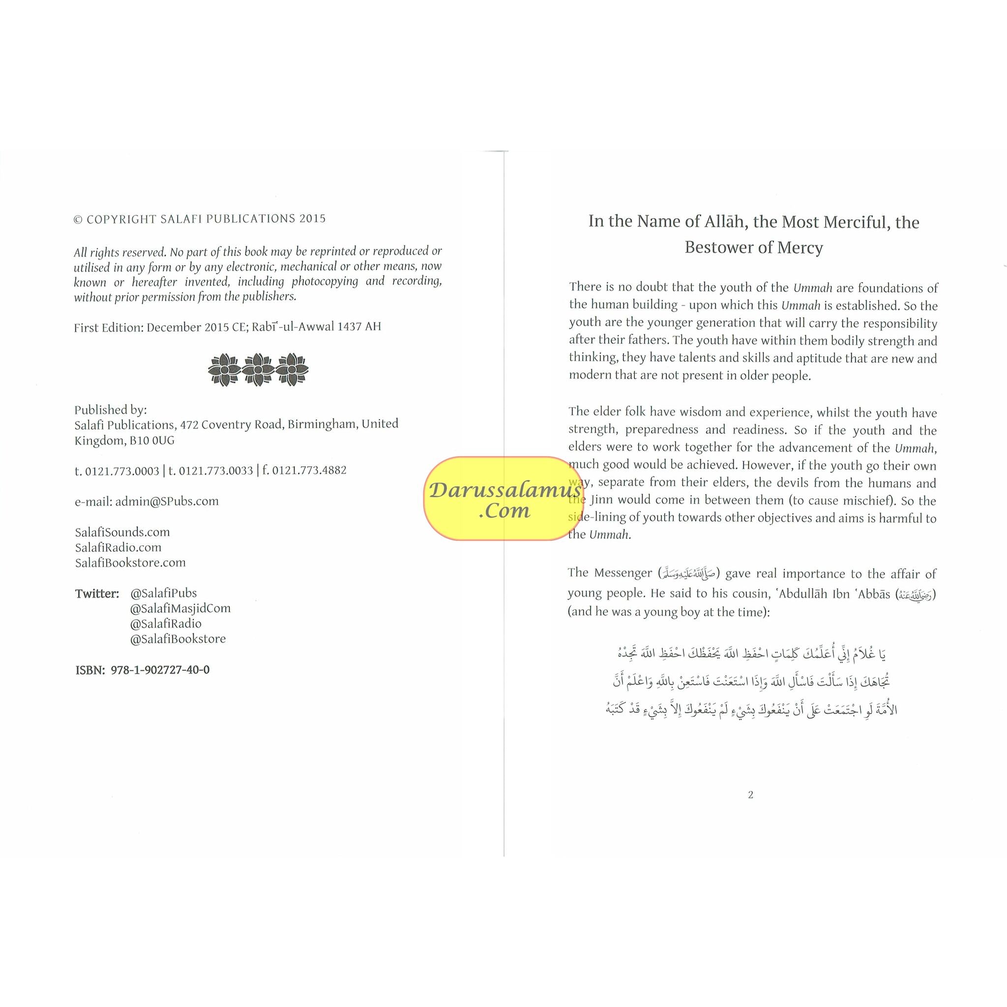 Important Guidance For The Youth Of The Ummah By Abu Khadeejah Abdul-Wahid, Saleh al-Fawzan、mySite、topwebapps