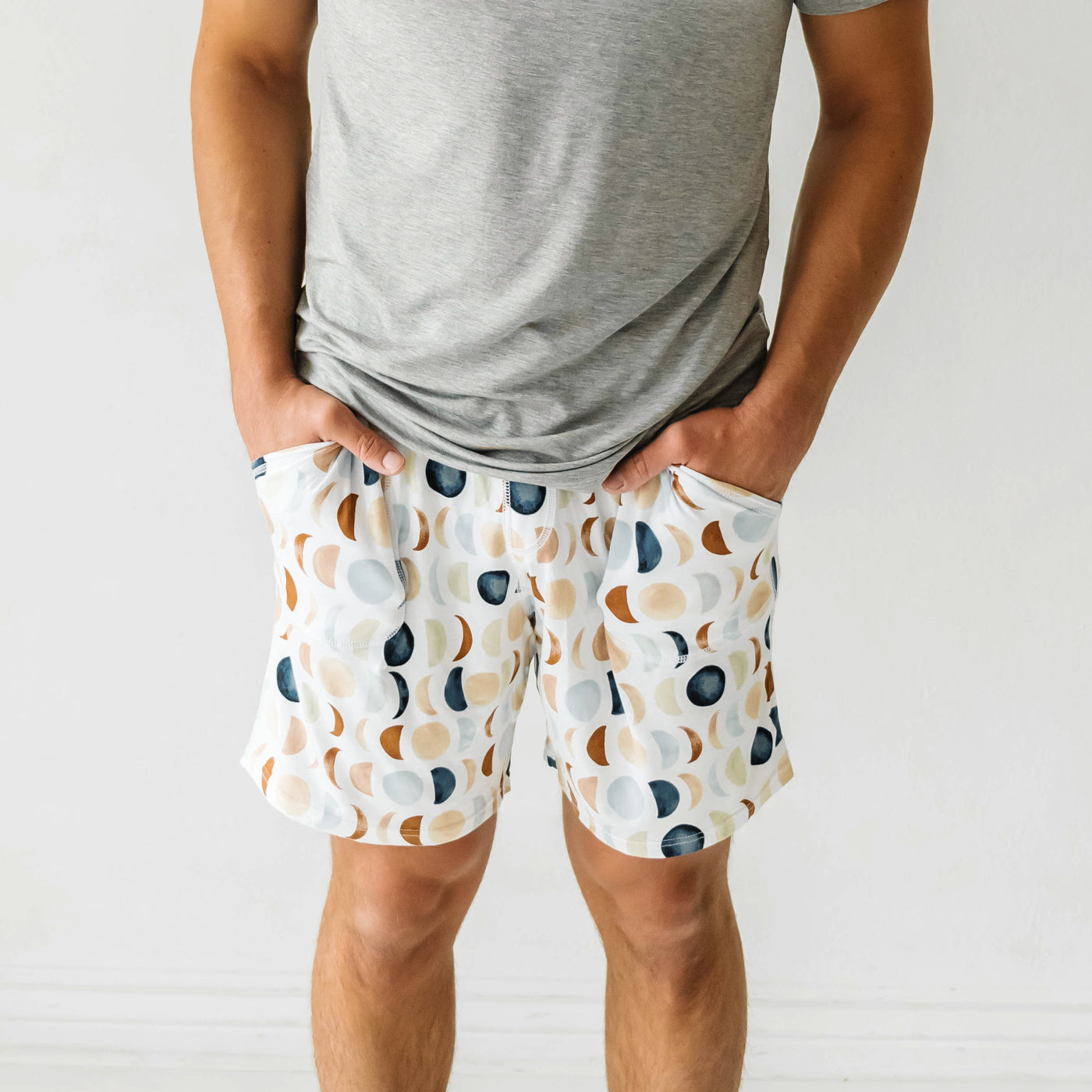  Luna Neutral Men's Pajama Shorts、mySite、layawaytickets