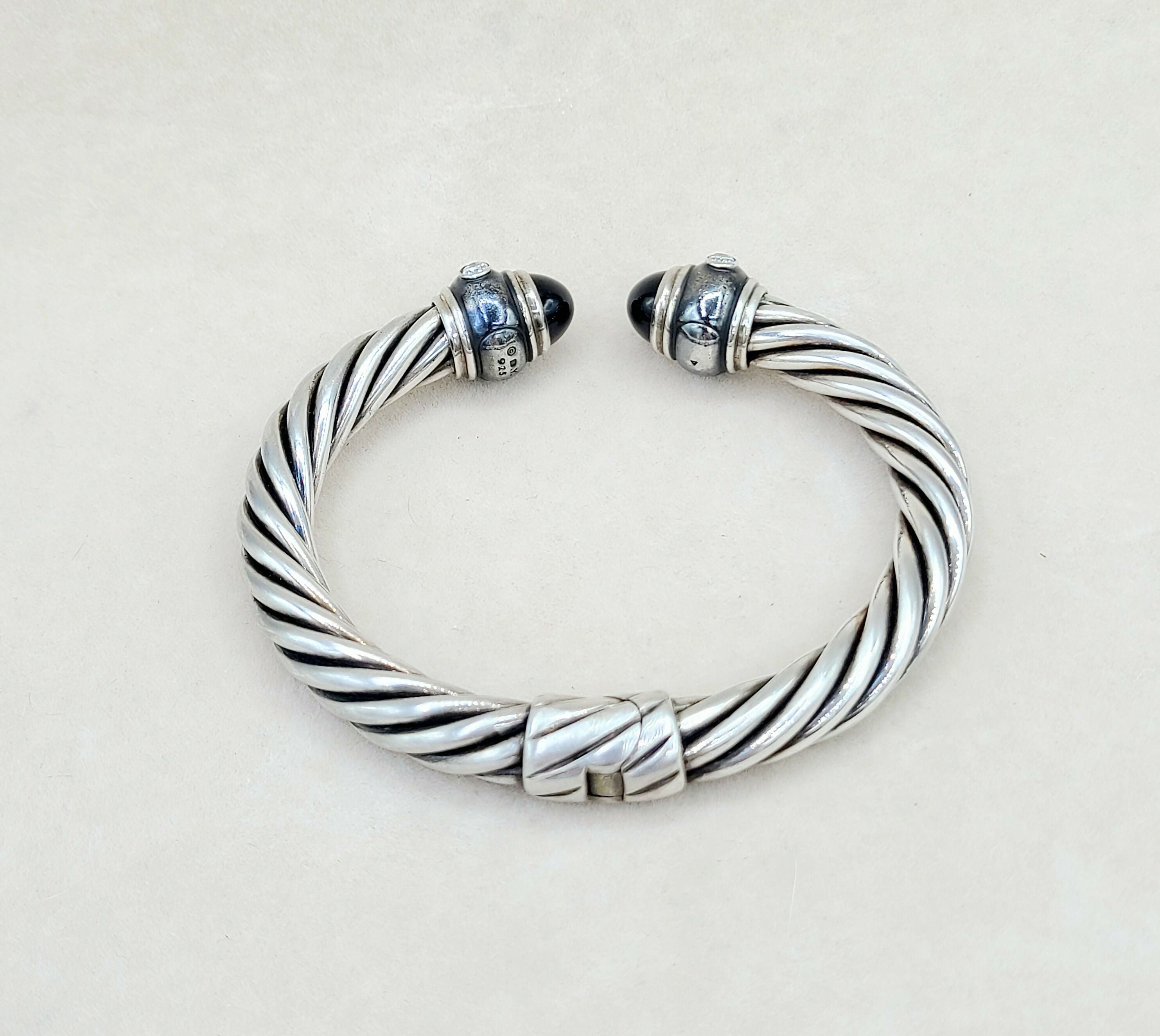 David Yurman Renaissance Bracelet Black Onyx & Diamonds、mySite、hinf8tx79