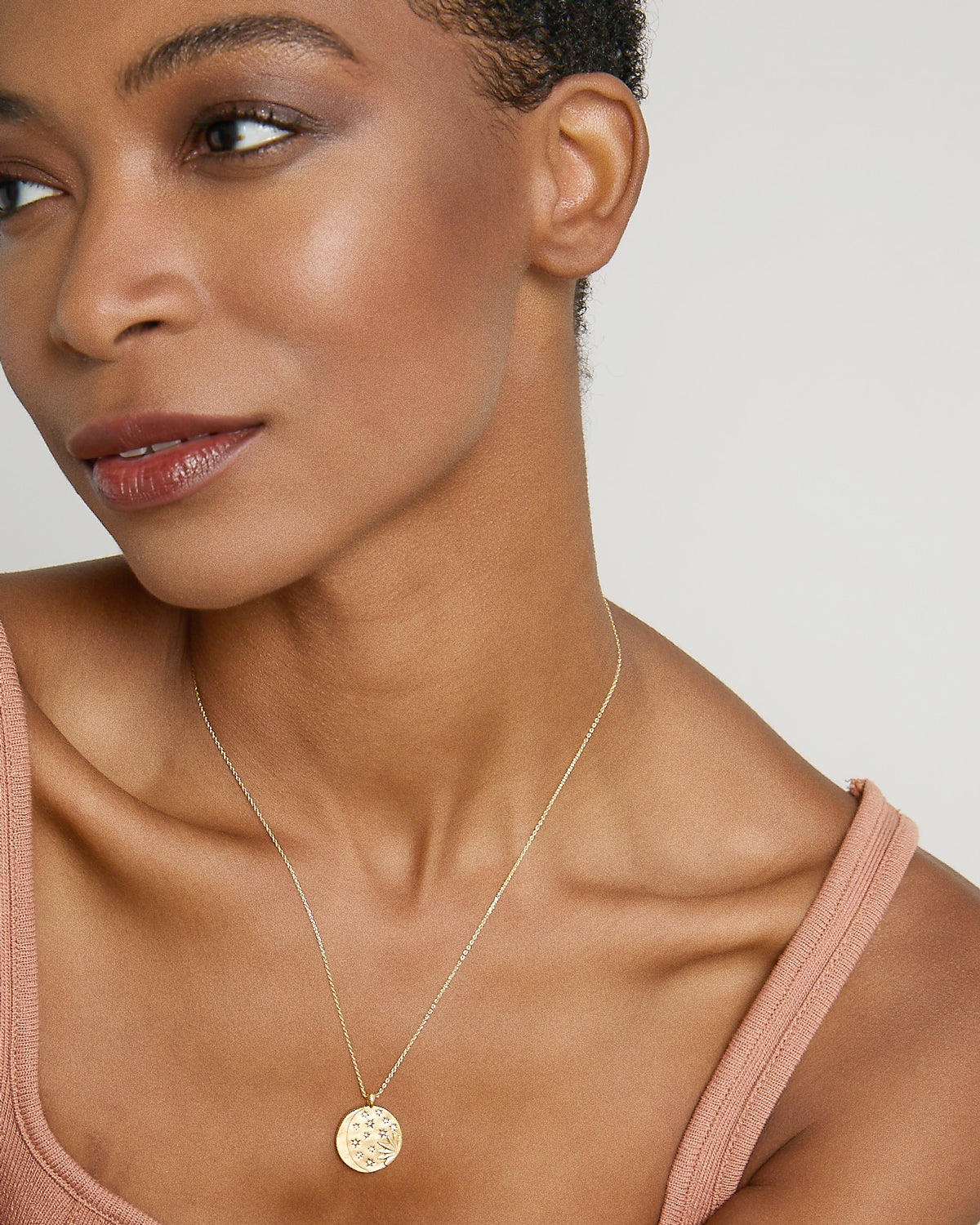 Sun Moon & Stars Necklace、mySite、hinf8tx79