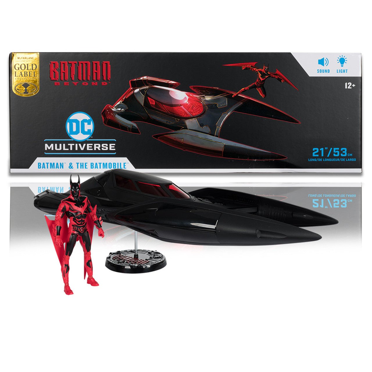 DC Multiverse Exclusive Gold Label Batman & Batmobile w/Lights and Sound (Batman Beyond)、mySite、hgirdovlk