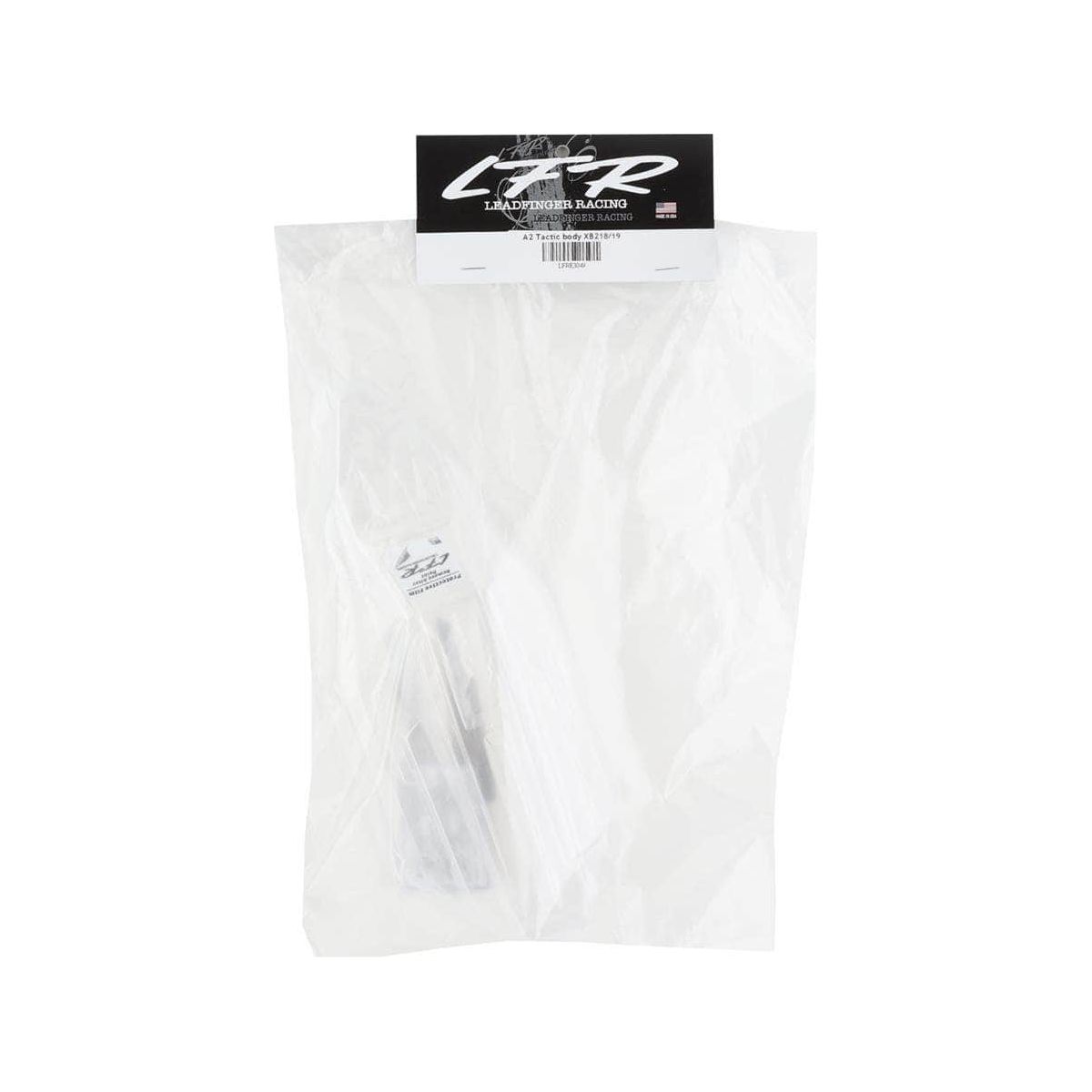  LFRE3049, Leadfinger Racing XRAY XB2 A2 1/10 Buggy Body w/Tactic Wings (Clear)、mySite、merchandisen