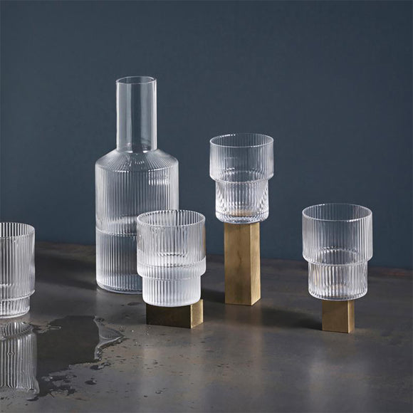  Ripple Glass (Set of 4)、mySite、sugarbowlscore