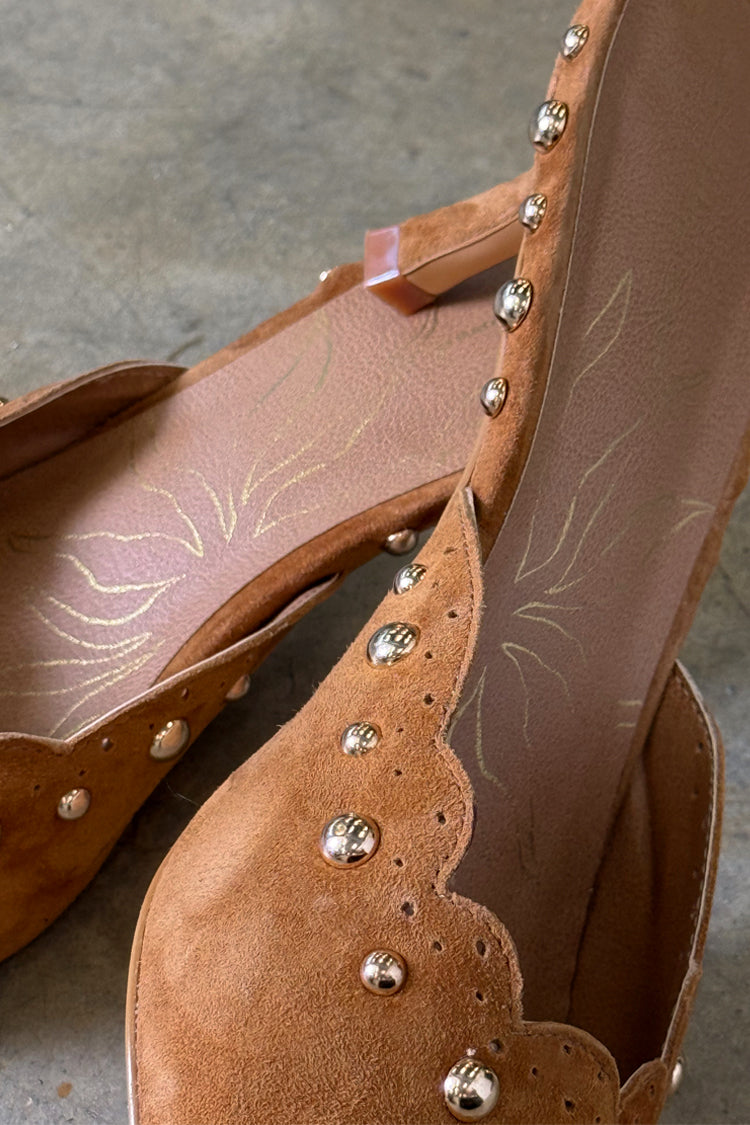 Suede Scallop City Mules、mySite、solidvoid