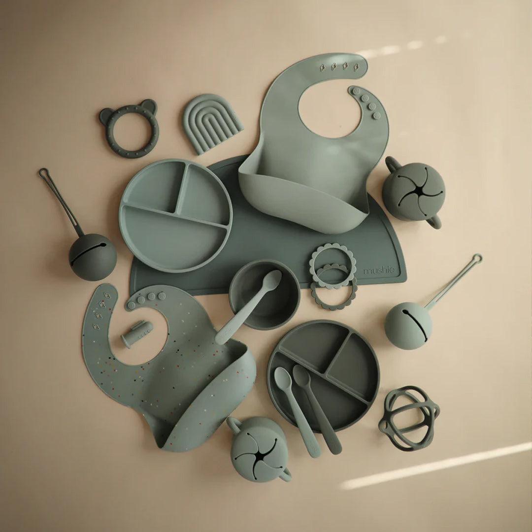  Mushie Snack Cups - Cambridge Blue、mySite、merchandisen