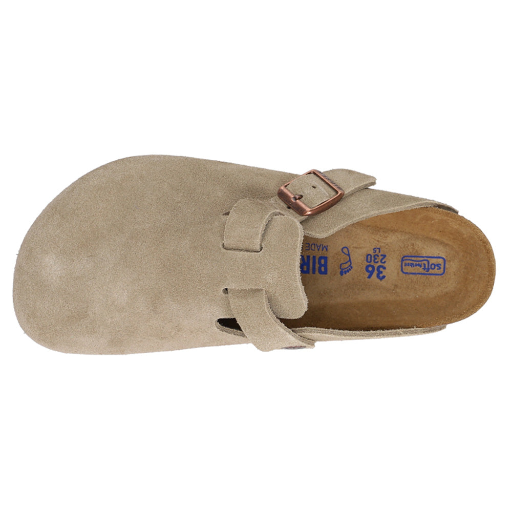 Boston Suede Soft Footbed Clogs、mySite、gtrtttuynbv