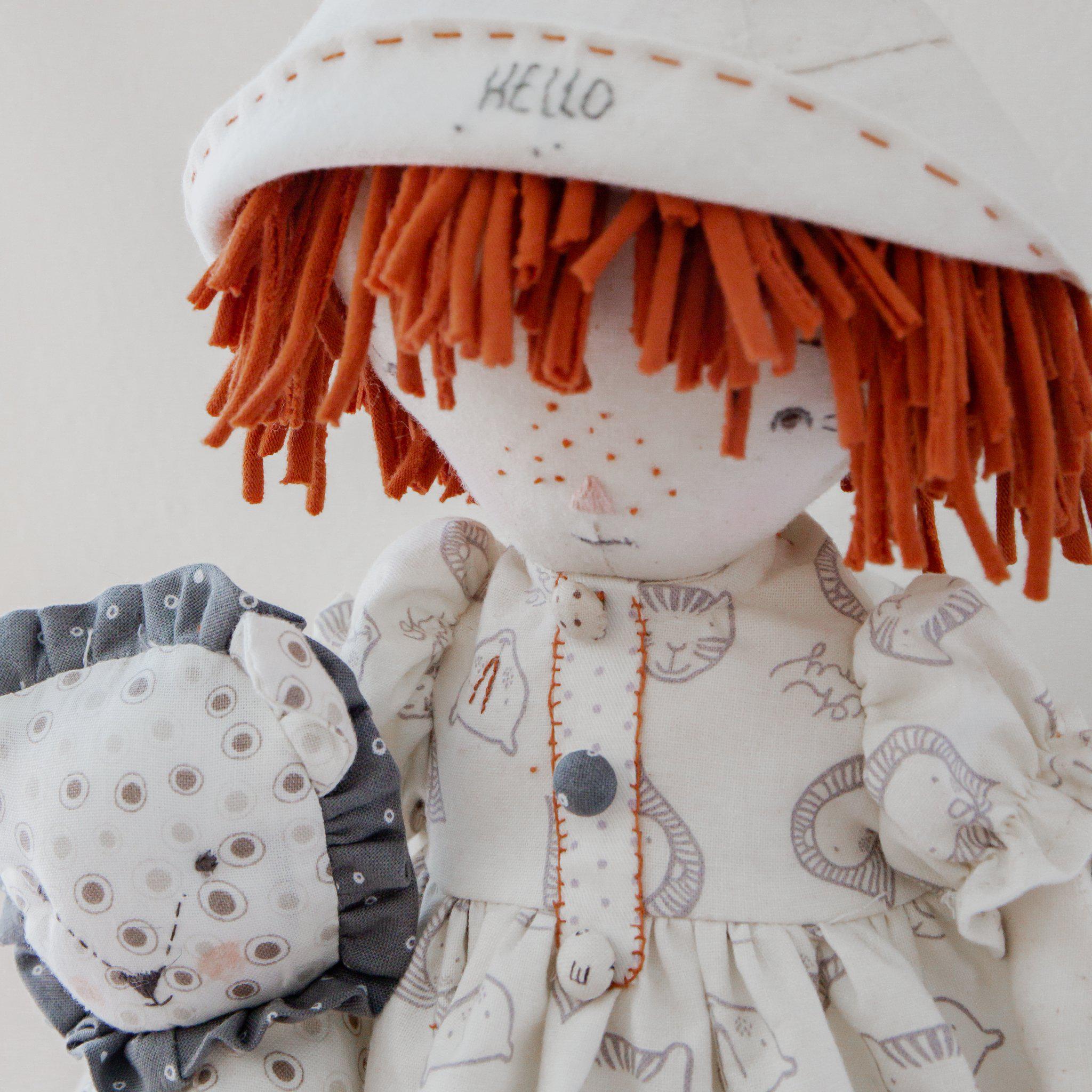 RETIRED - Hutch Studio Original - Lottie & Lionel - One of A Kind Doll、mySite、g9winljtr