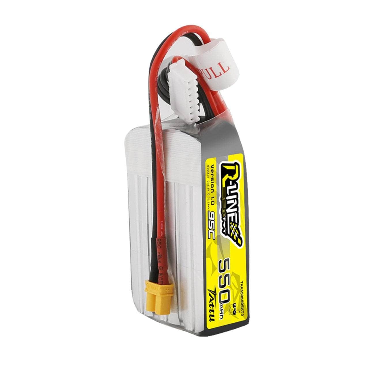  Tattu 22.2v 6S 550mAh 95C LiPo Micro Battery - XT30、mySite、merchandisen