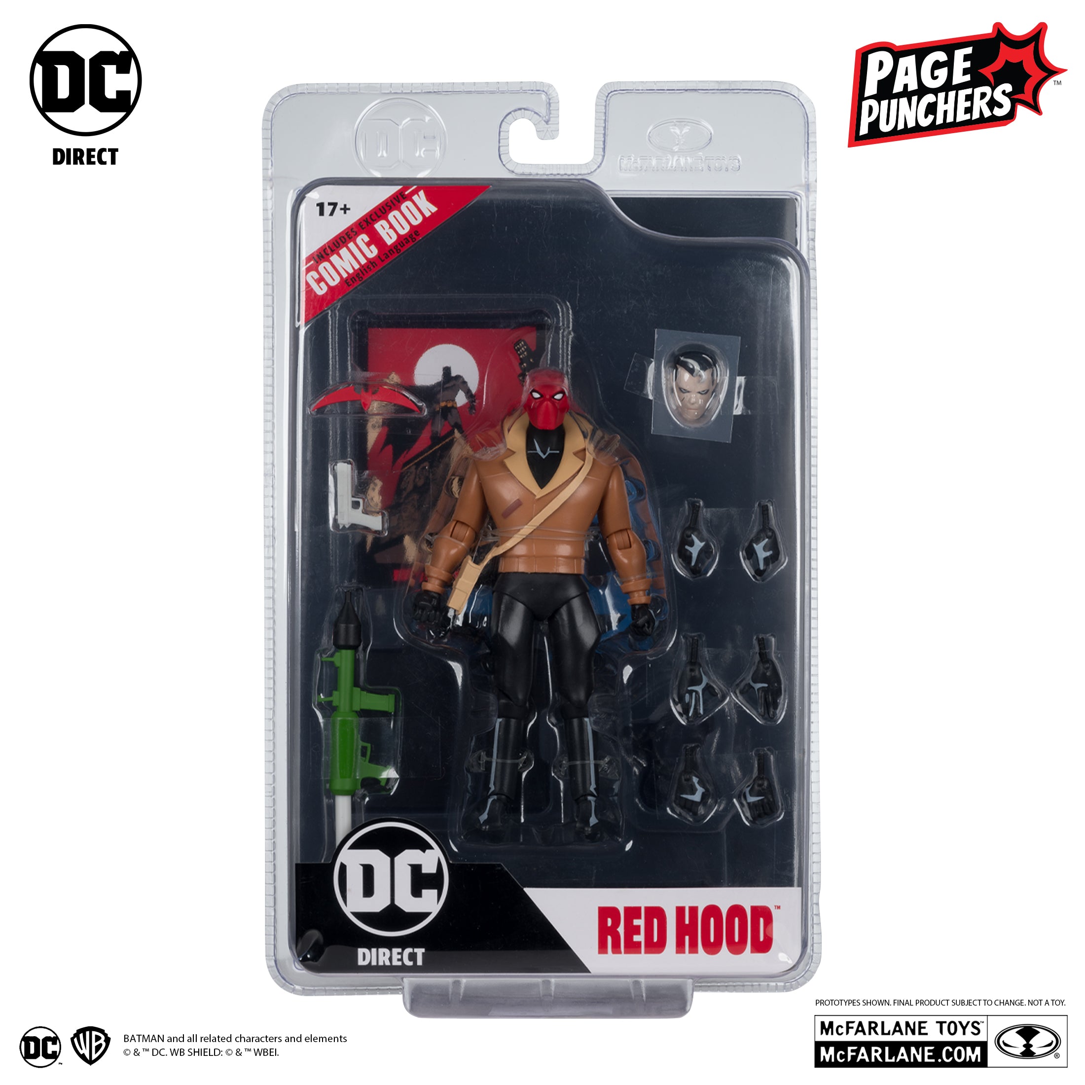 DC Direct Page Punchers 6 Red Hood (Batman: The Adventure Continues)、mySite、hgirdovlk
