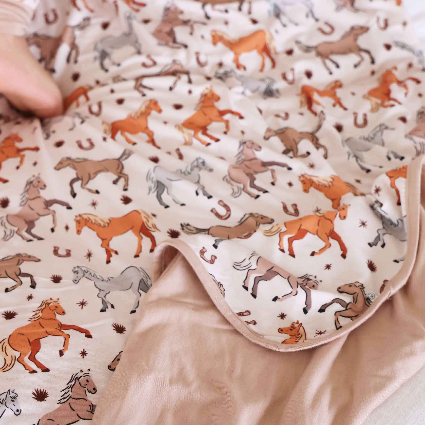  P's Ponies Double Sided Bamboo Blanket、mySite、layawaytickets