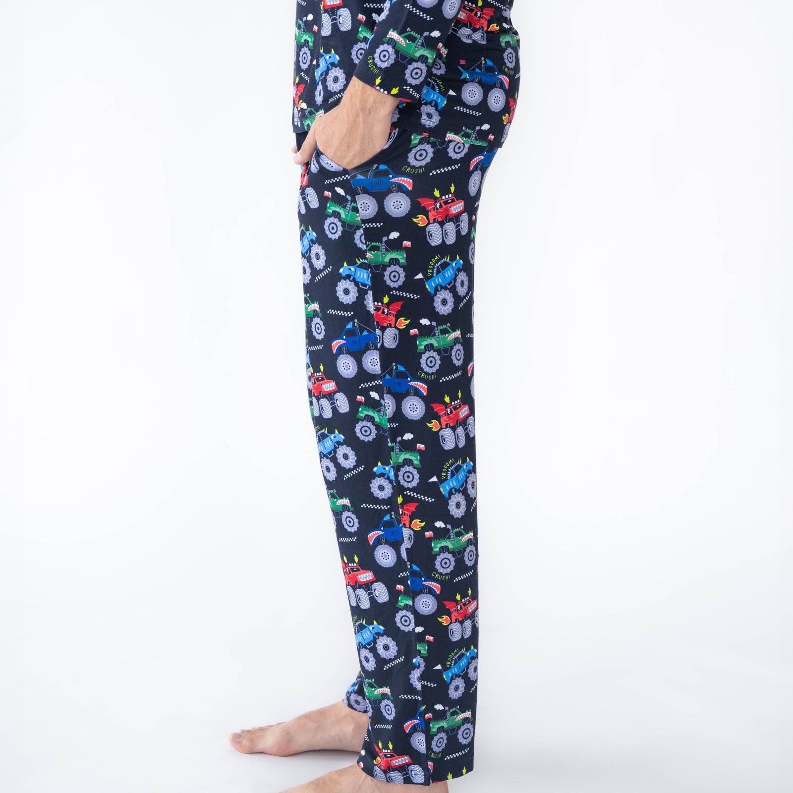  Monster Truck Madness Men's Pajama Pants、mySite、layawaytickets
