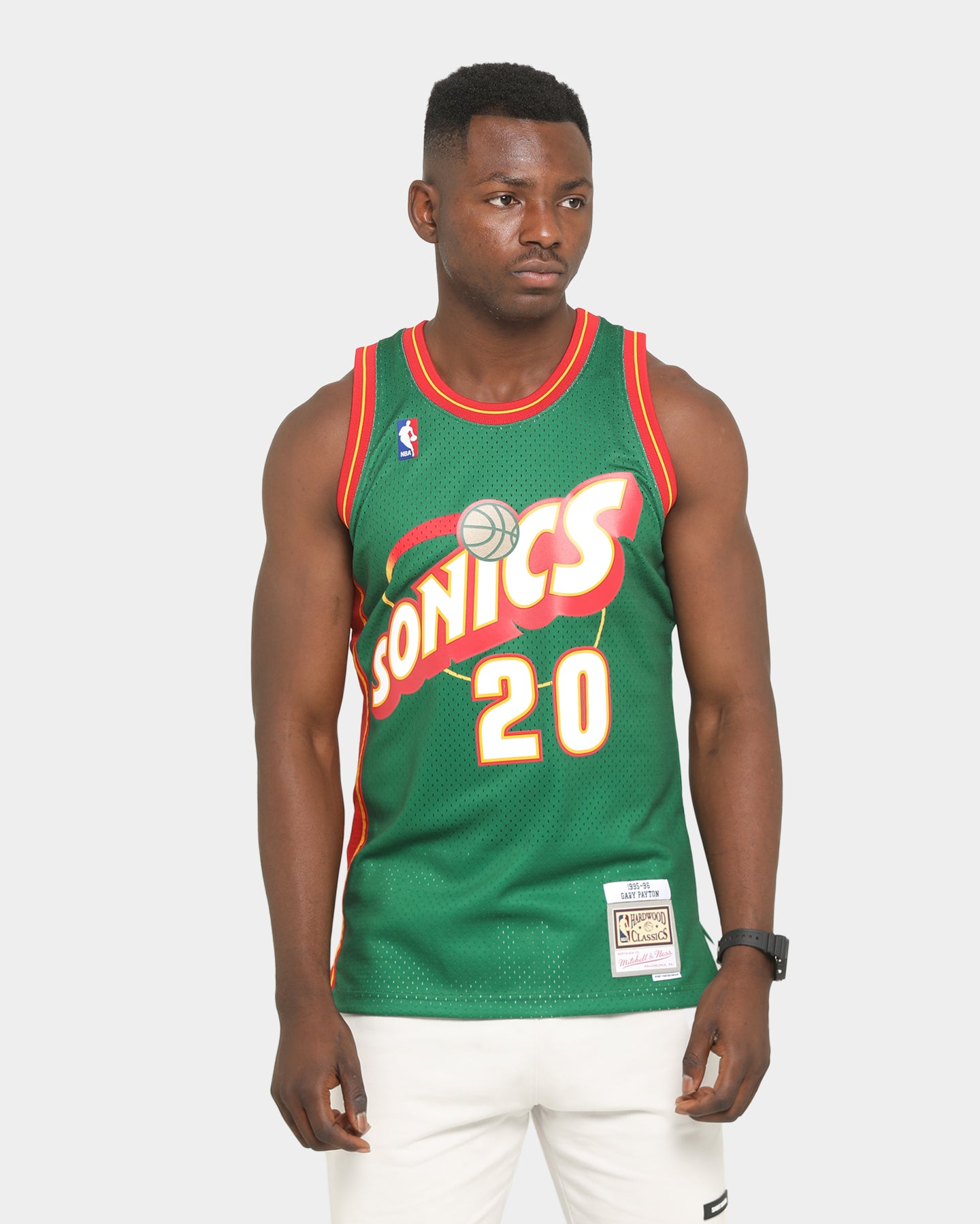 Mitchell & Ness Seattle Sonics Gary Payton '95-'96 #20 Swingman Jersey Green、mySite、zt4zffjzw