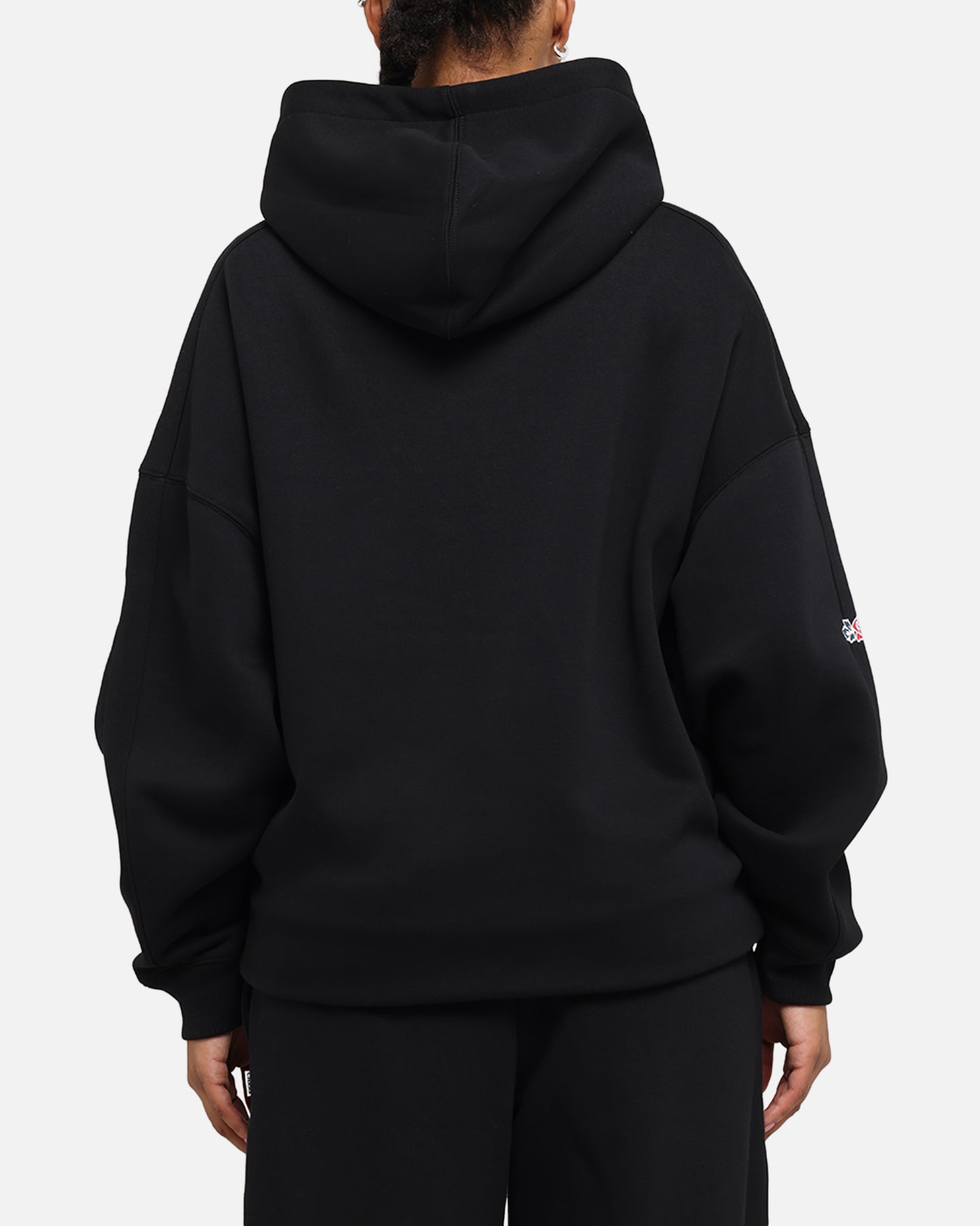 Carre Rosebud Oversized Hoodie Black、mySite、zt4zffjzw