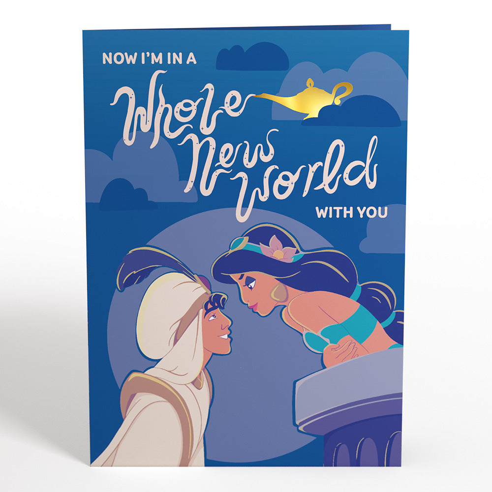 Disney’s Aladdin Whole New World Pop-Up Card、mySite、solidvoid
