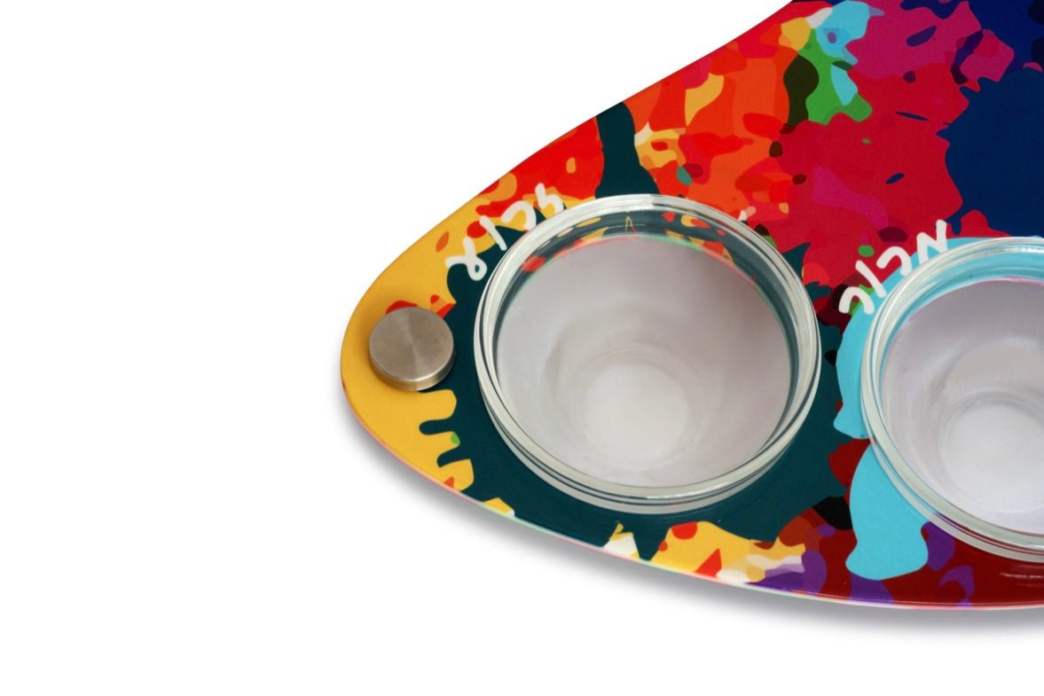  Reversible Painter's Palette Seder Plate、mySite、elrpsem3k