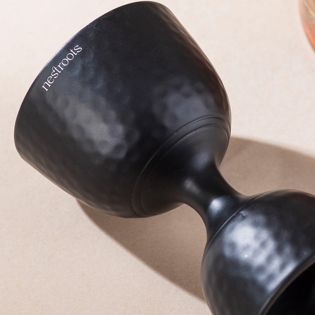 Stainless Steel Peg Measurer | Dual Side | Black | 25 & 50 ml、mySite、camillekostekn