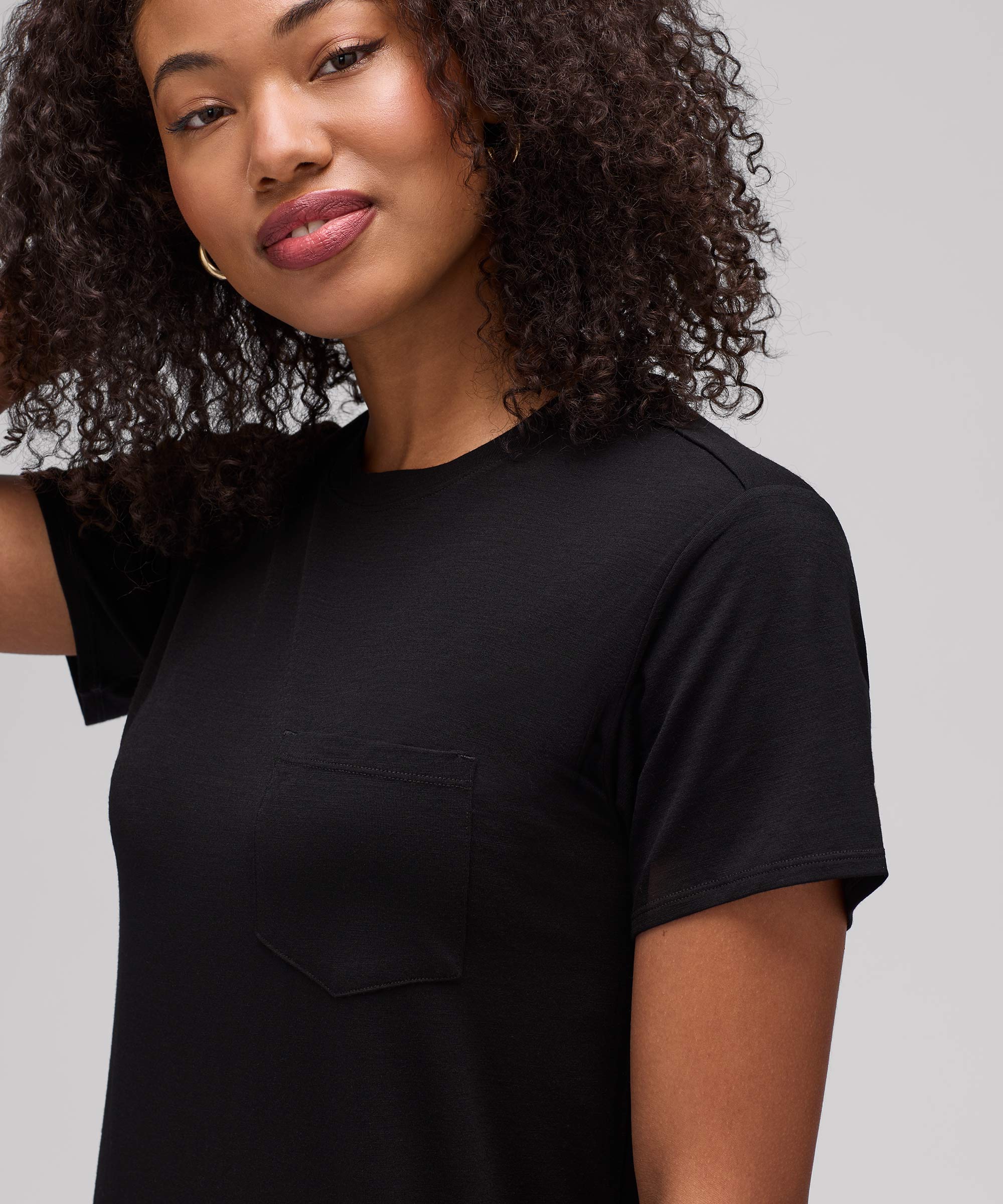 Women's Merino T-Shirt Dress、mySite、noshort