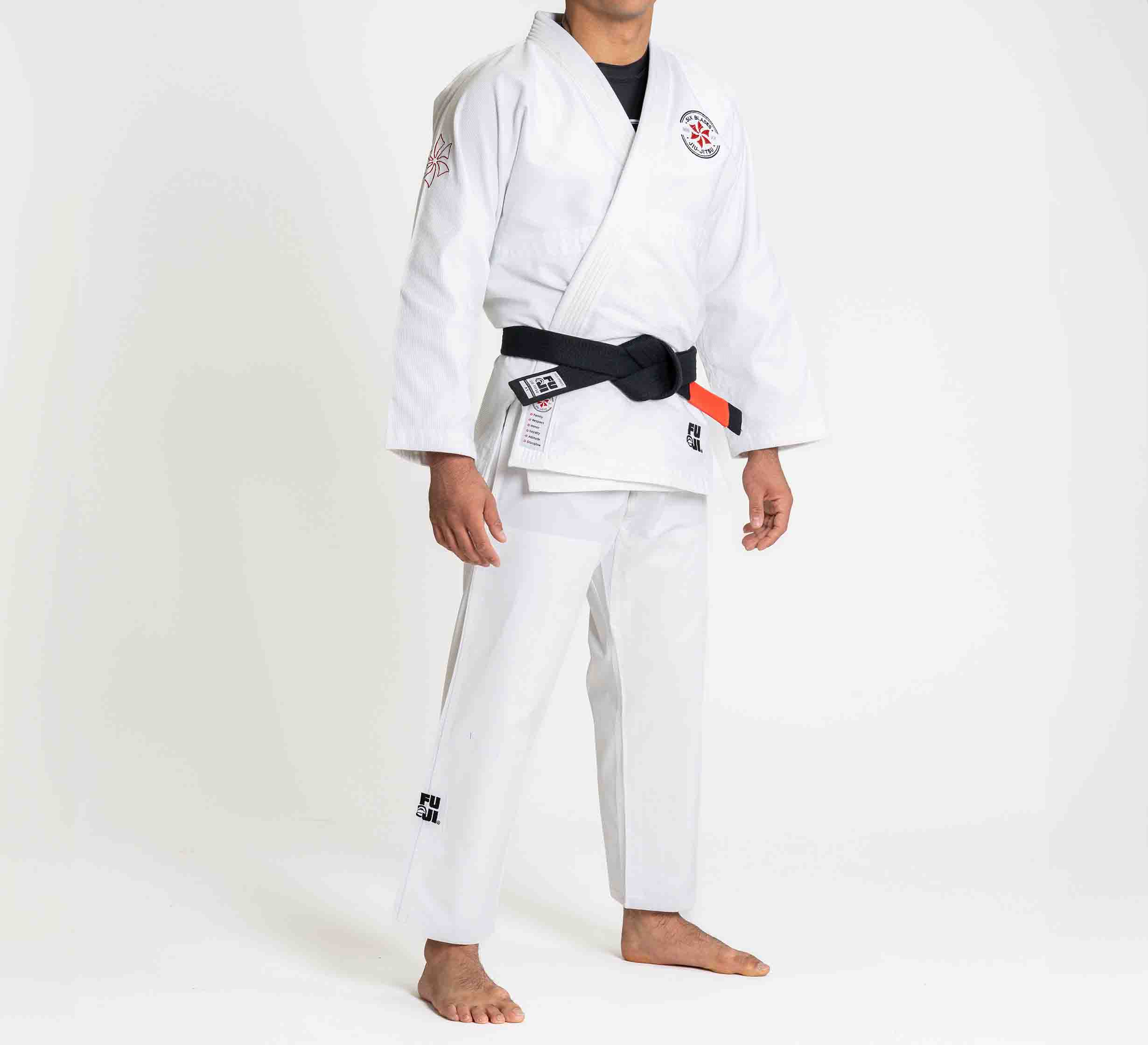 Kids Six Blades Official Suparaito BJJ Gi White、mySite、gigharbornorthrealestate