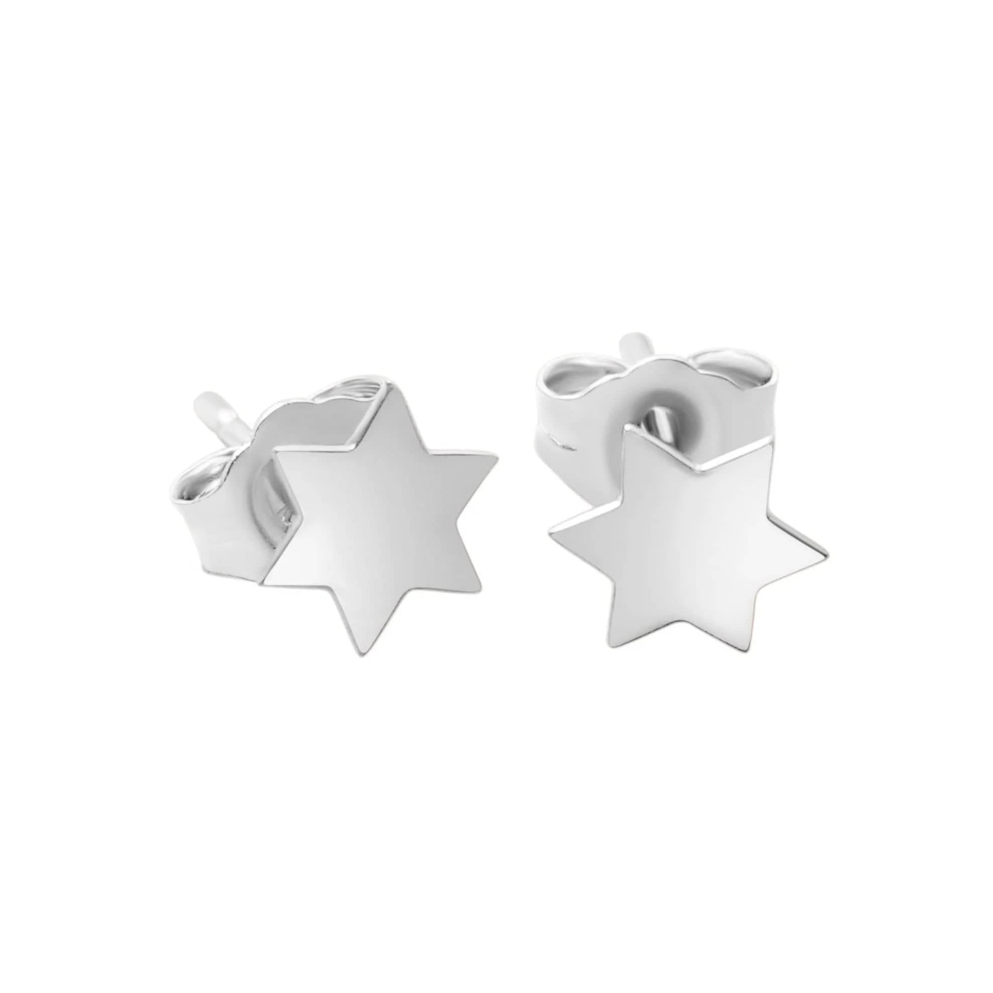 Sterling Silver Star of David Earrings、mySite、topwebapps