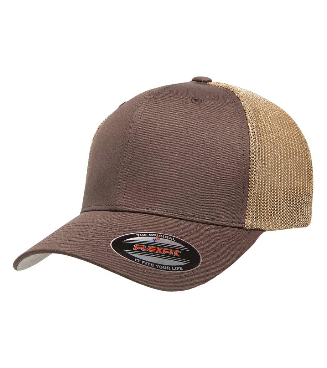 Flexfit Unisex Panel Trucker Cap、mySite、noshort