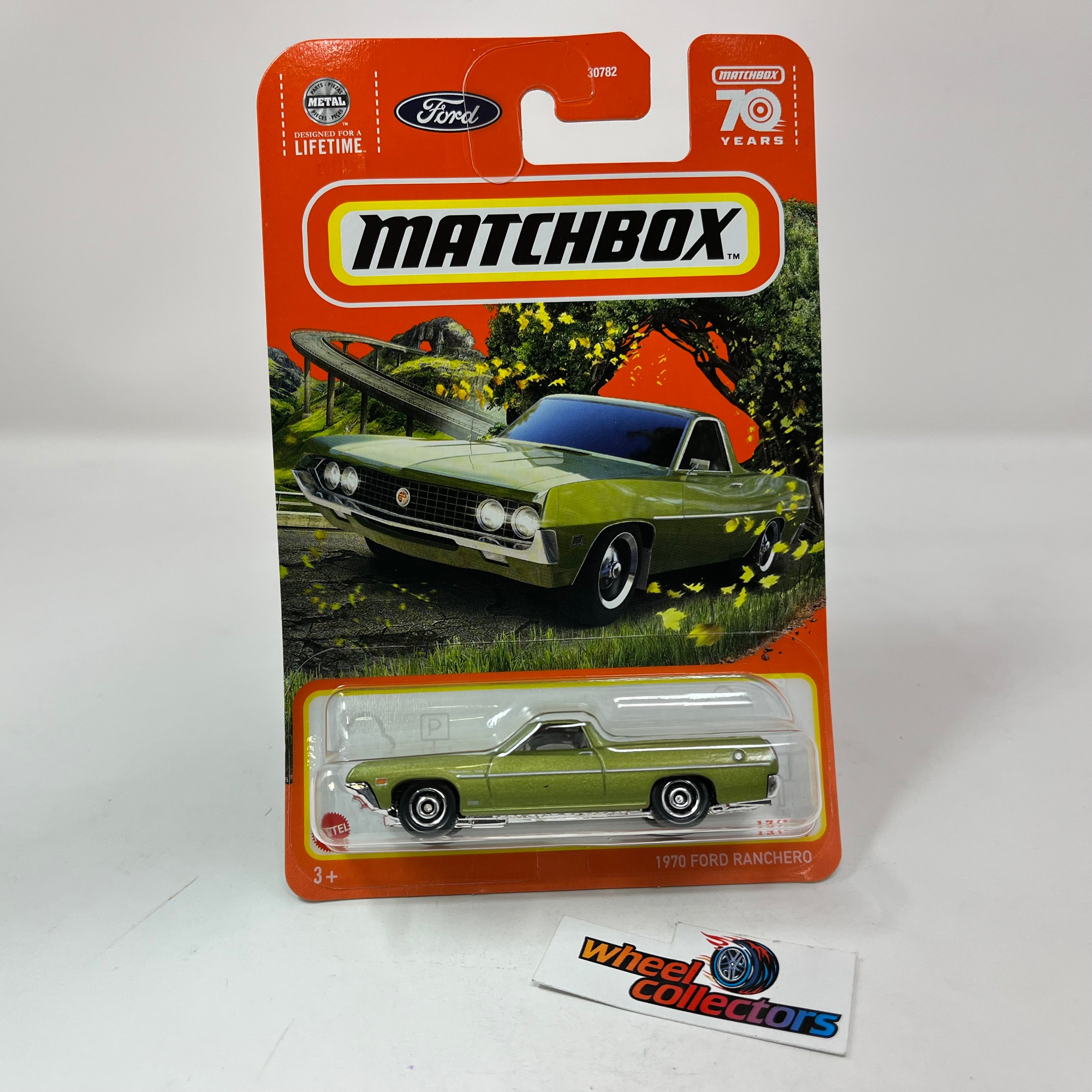 1970 Ford Ranchero #17 * Green * 2023 Matchbox N Case 70th Ann.、mySite、hgirdovlk