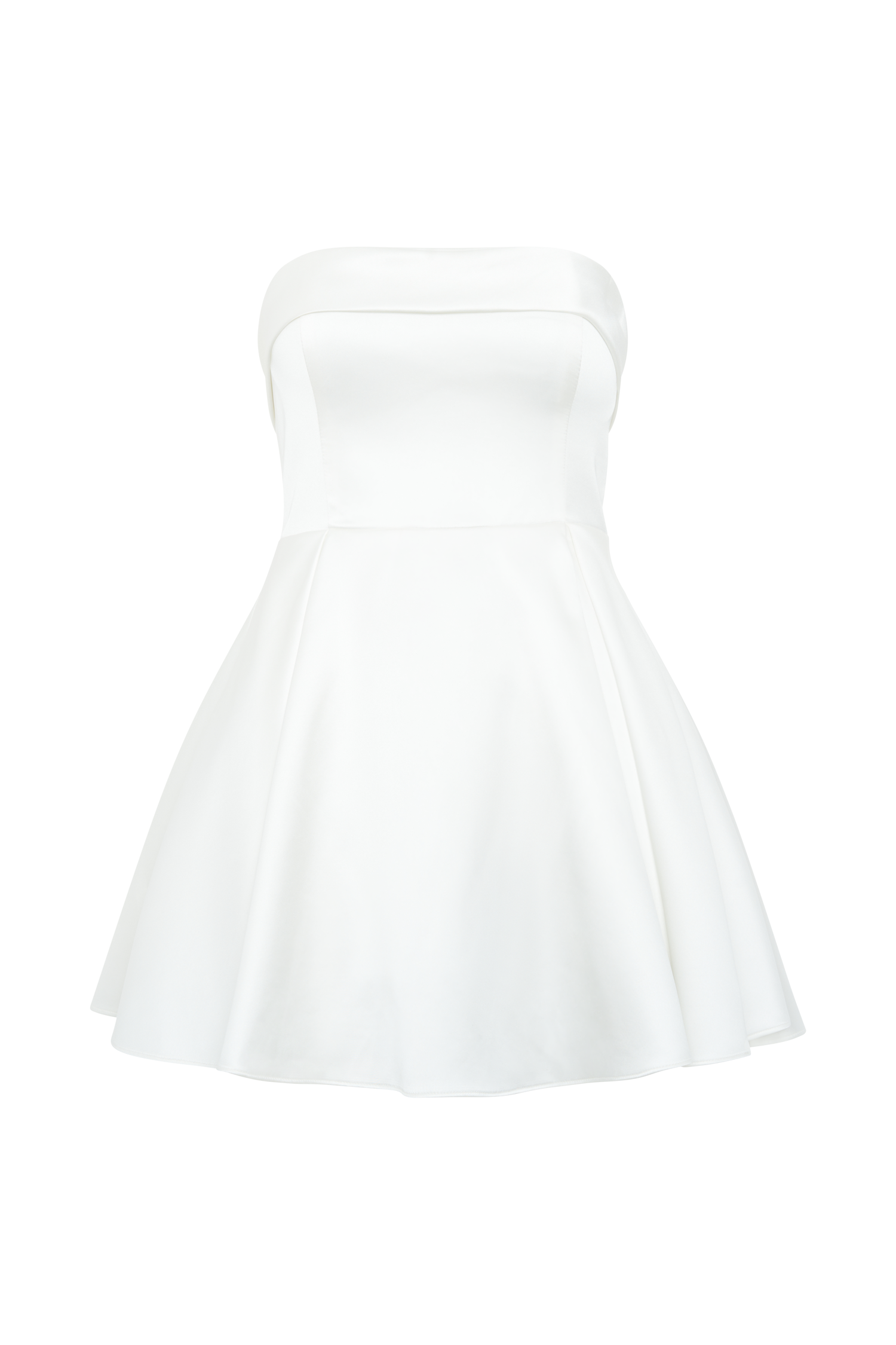 Eileen Mini Dress - White、mySite、solidvoid